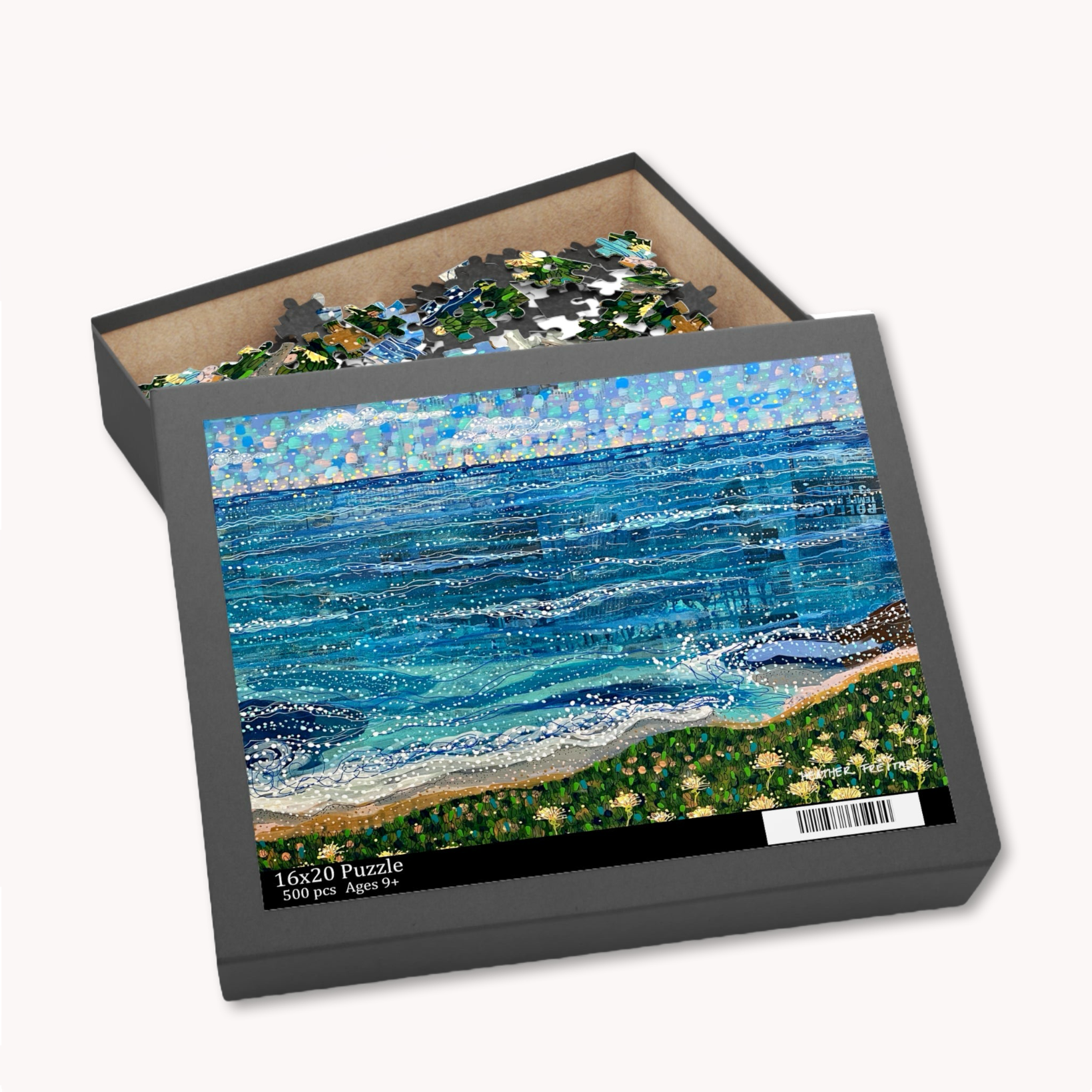 Coastal Breeze Fine Art Puzzle Heather Freitas