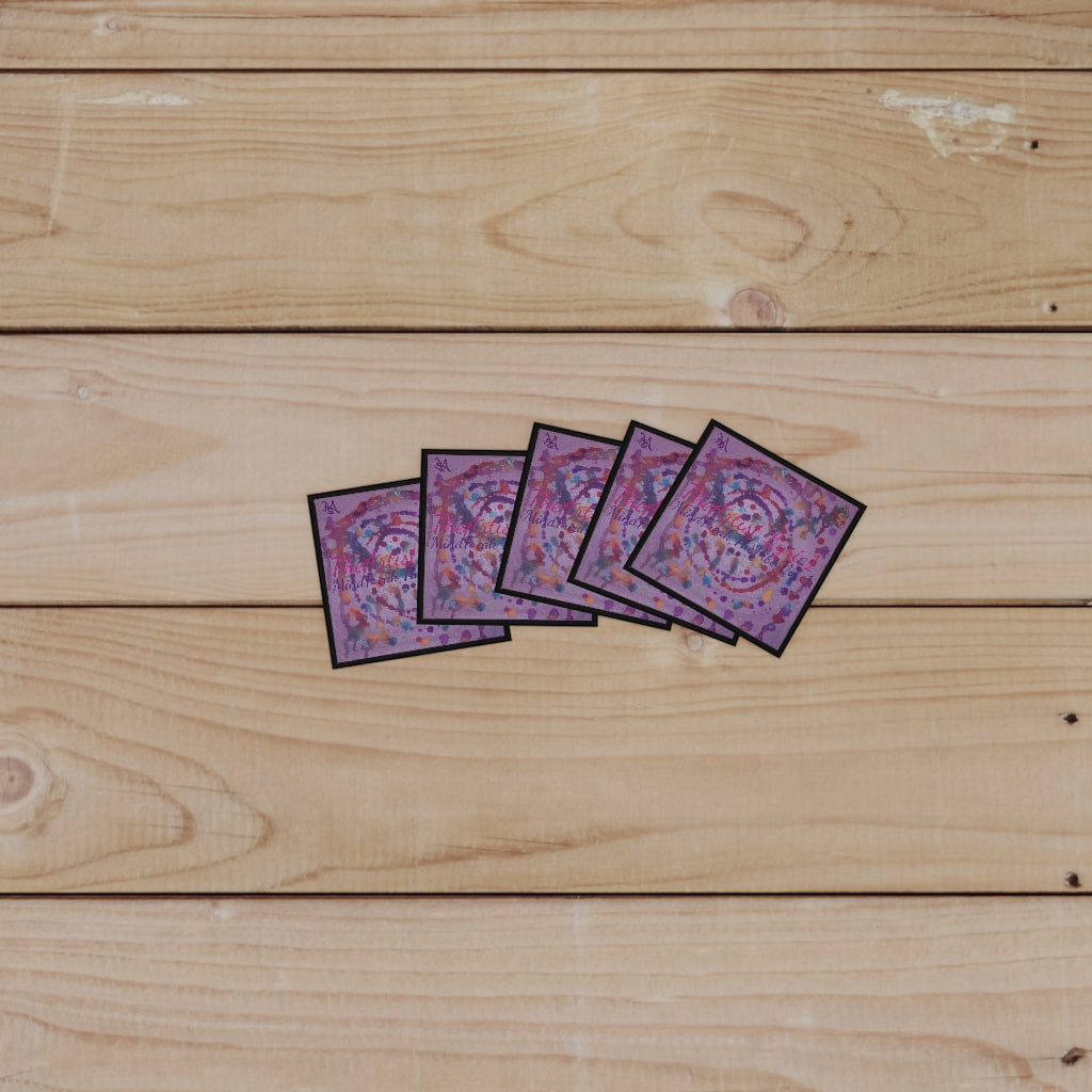 Copy of MindFreak TheVibe Vol. 1 (Album Art) Laminate Stickers, Square