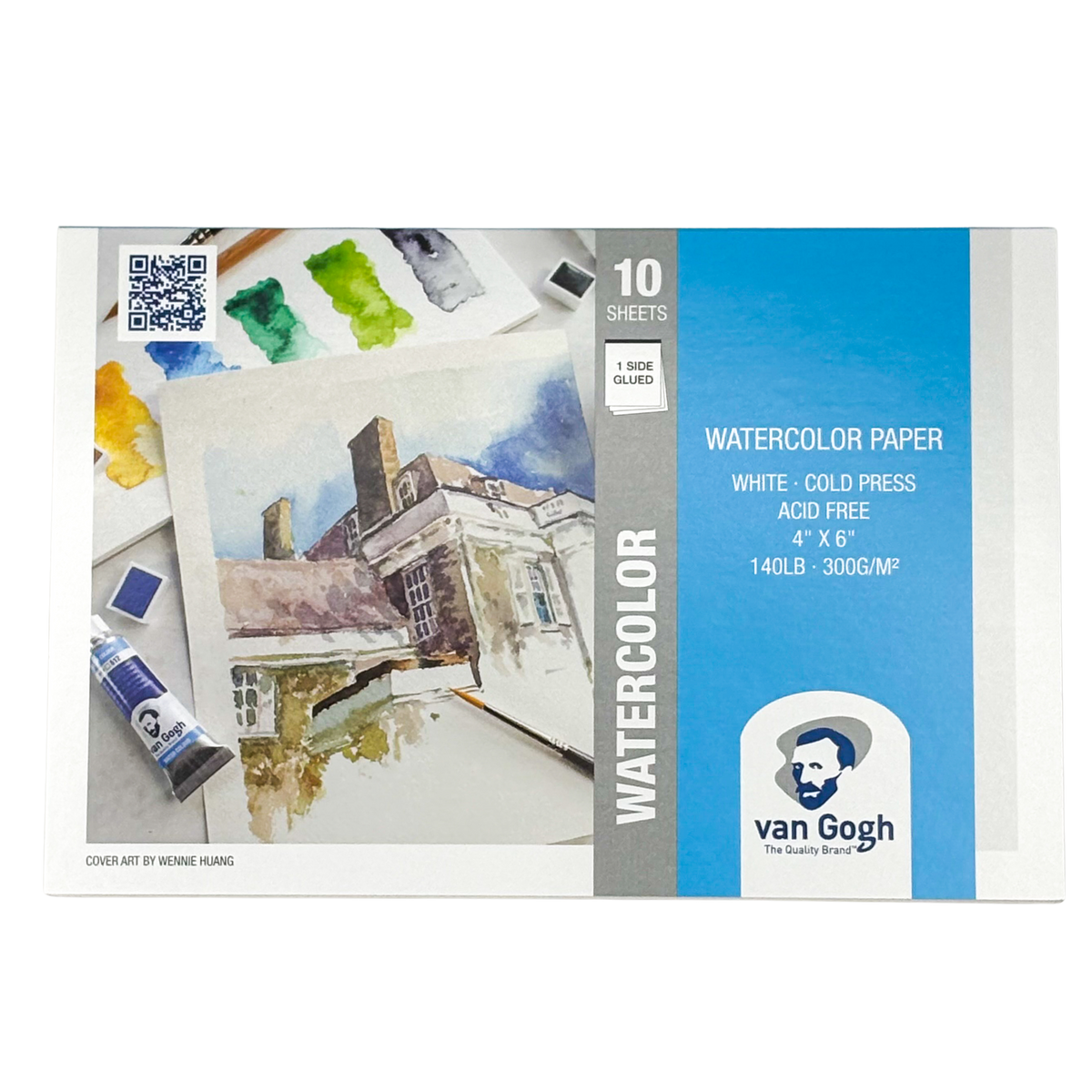 Van Gogh Watercolour Paper  4x6 10 Sheets ShopSketchBox