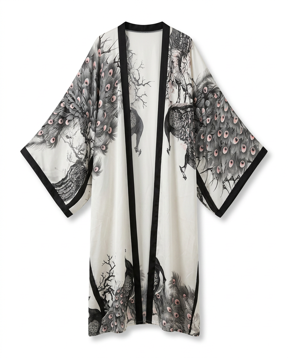 Divine Printed Boho Kaftan Boho Brown