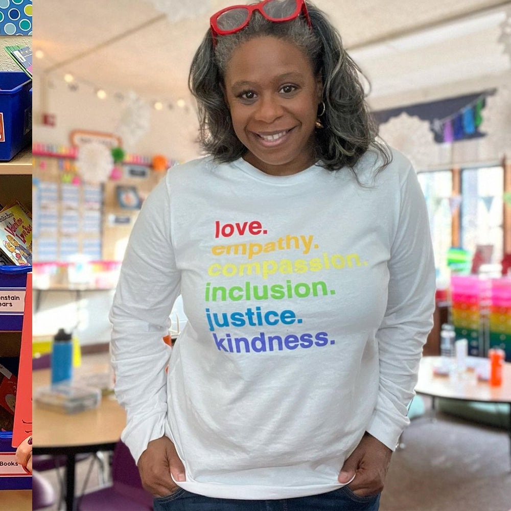 'Kindness Is' Pride Classic Long Sleeve Kind Cotton