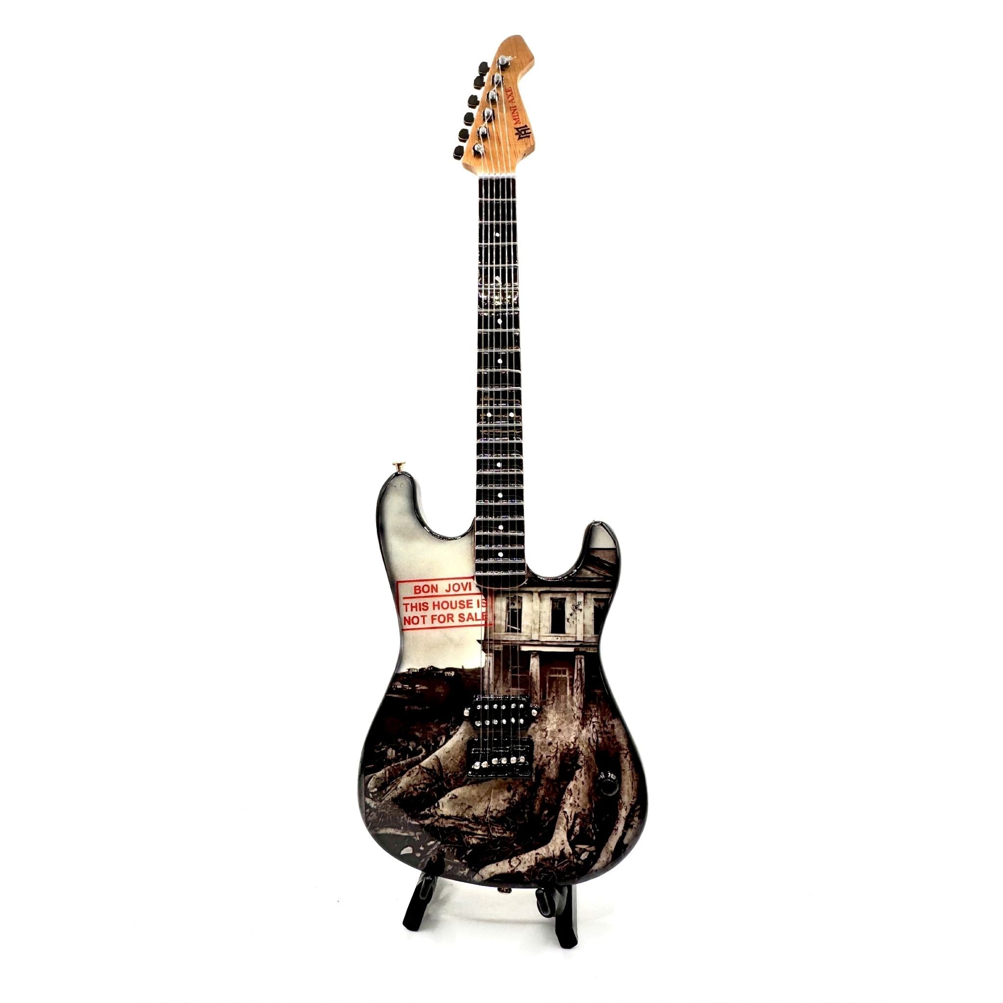 Bon Jovi Collectible Miniature Guitar Set The Mini Axe