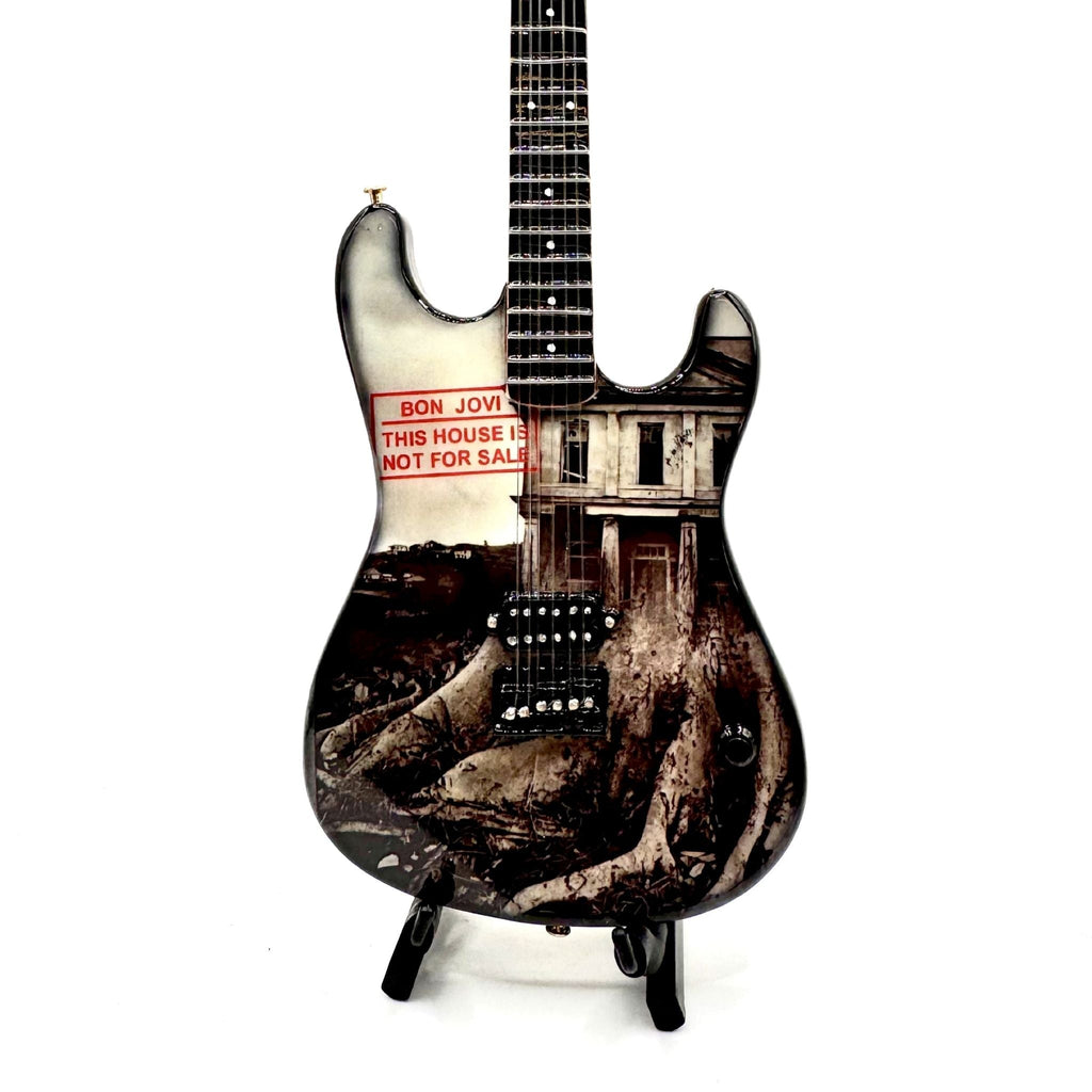Bon Jovi Collectible Miniature Guitar Set The Mini Axe