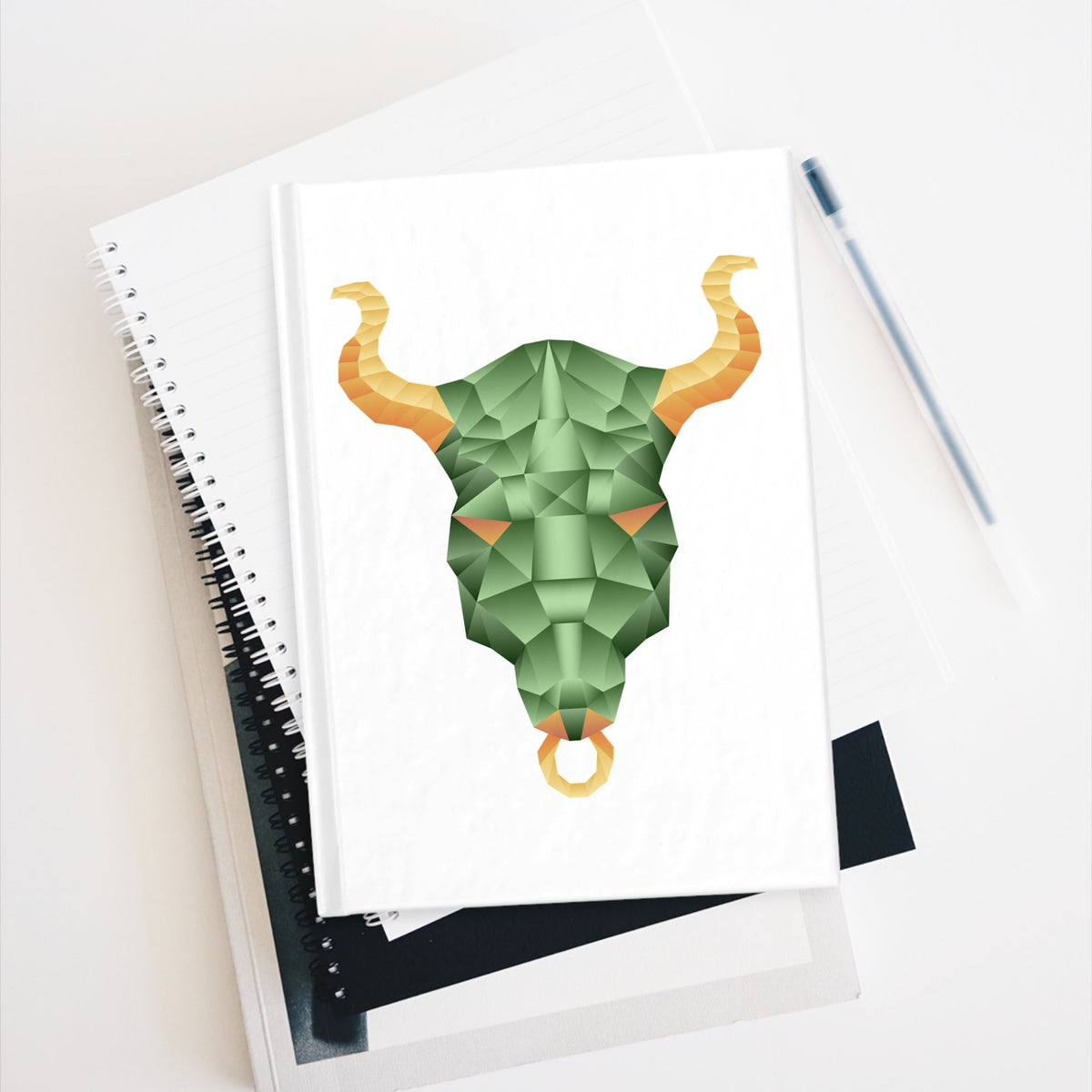Taurus Hardcover Journal - Blank Desksmith