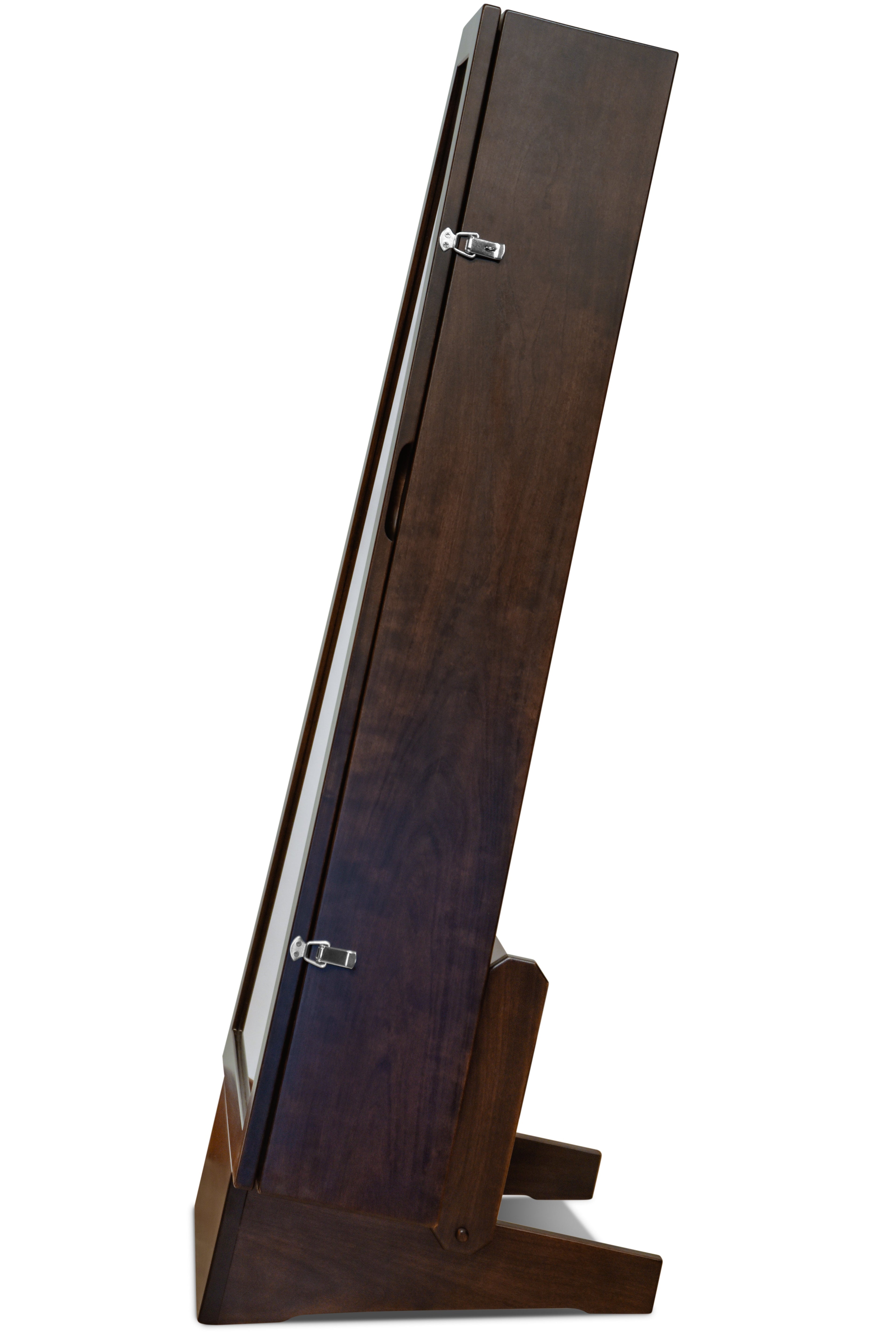 ClimaStand Triangle Humidor with Base - Cherry with Onyx Stain Acoustic Remedy Cases