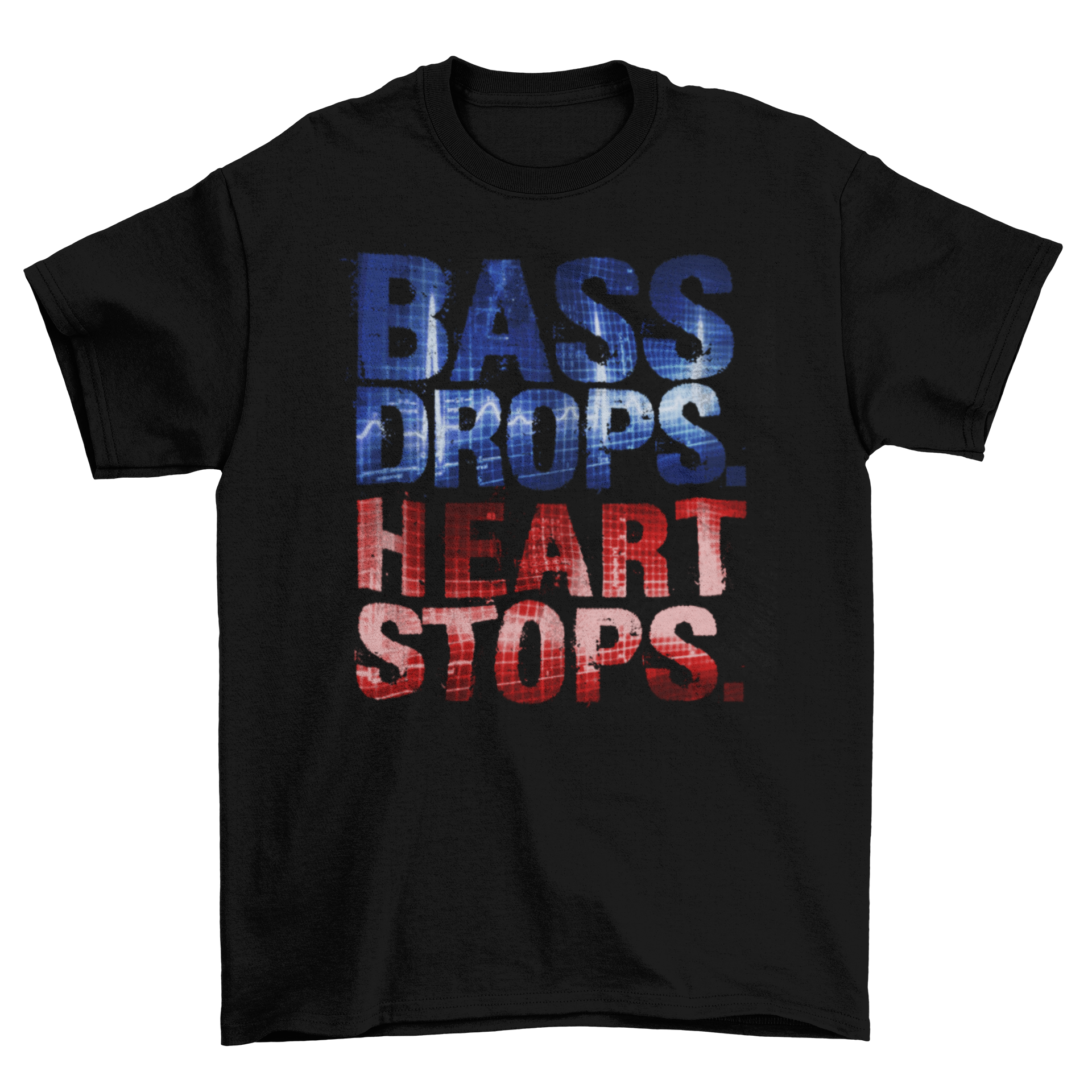Music T-Shirt | Bass Drops Design Taboo