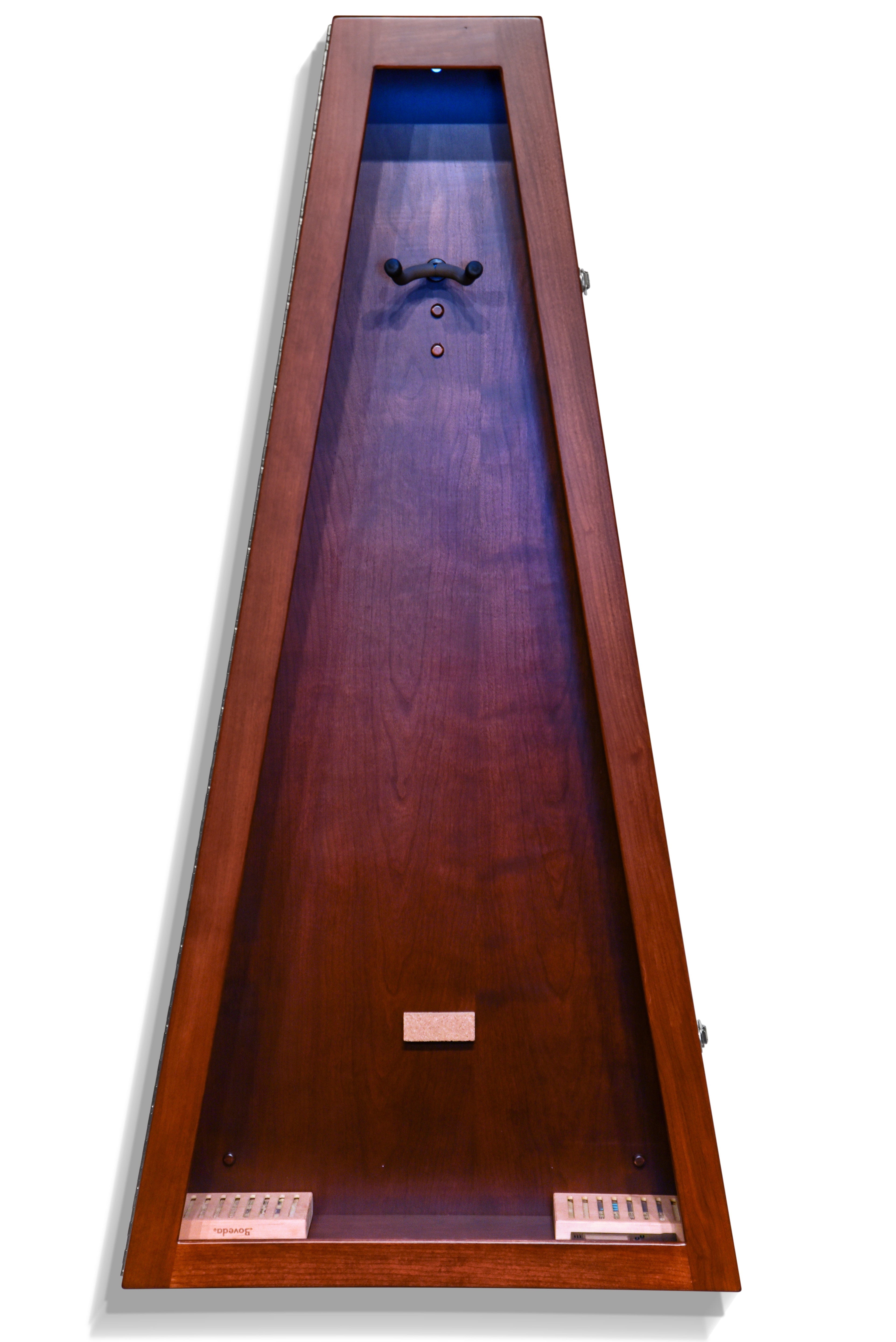 ClimaCase Triangle Humidor - Cherry with Acres Stain Acoustic Remedy Cases