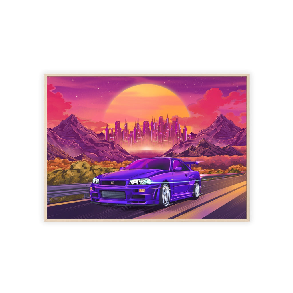 Nissan Skyline GT-R Poster Desksmith