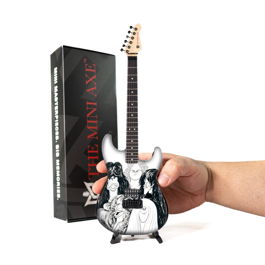 Aerosmith "Draw the Line" Collectible Miniature Guitar The Mini Axe