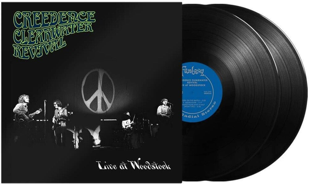 Creedence Clearwater Revival - Live At Woodstock [2LP] Pale Blue Dot Records