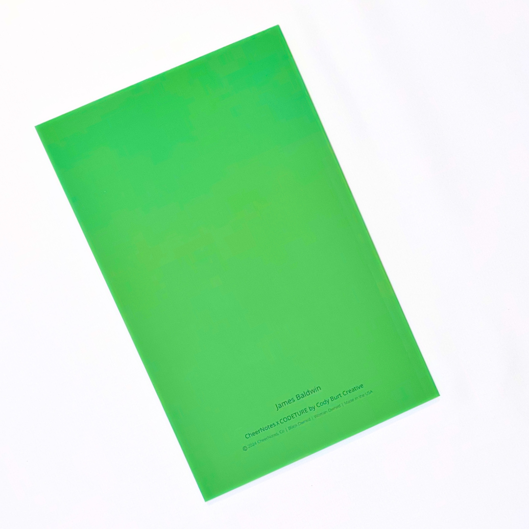 James Baldwin Notebook CheerNotes