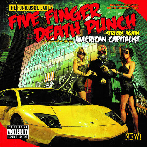 Five Finger Death Punch - American Capitalist (Vinyl LP) Pale Blue Dot Records