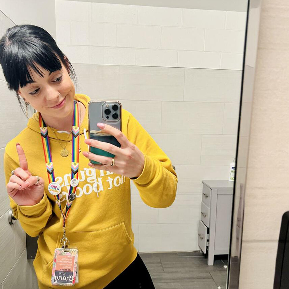 Ban Guns Not Books Pullover Fleece Kind Cotton