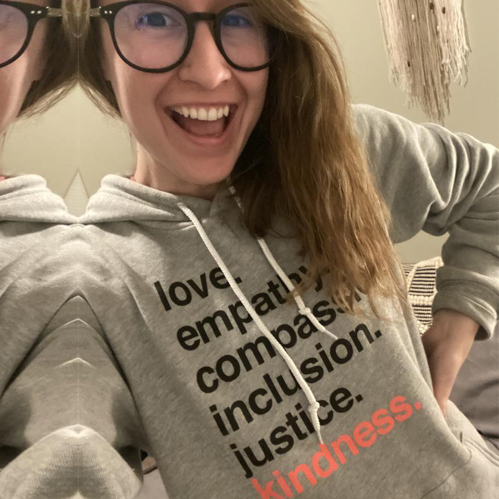 'Kindness Is' Pullover Fleece Kind Cotton