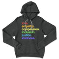 'Kindness Is' Pride Pullover Fleece Kind Cotton