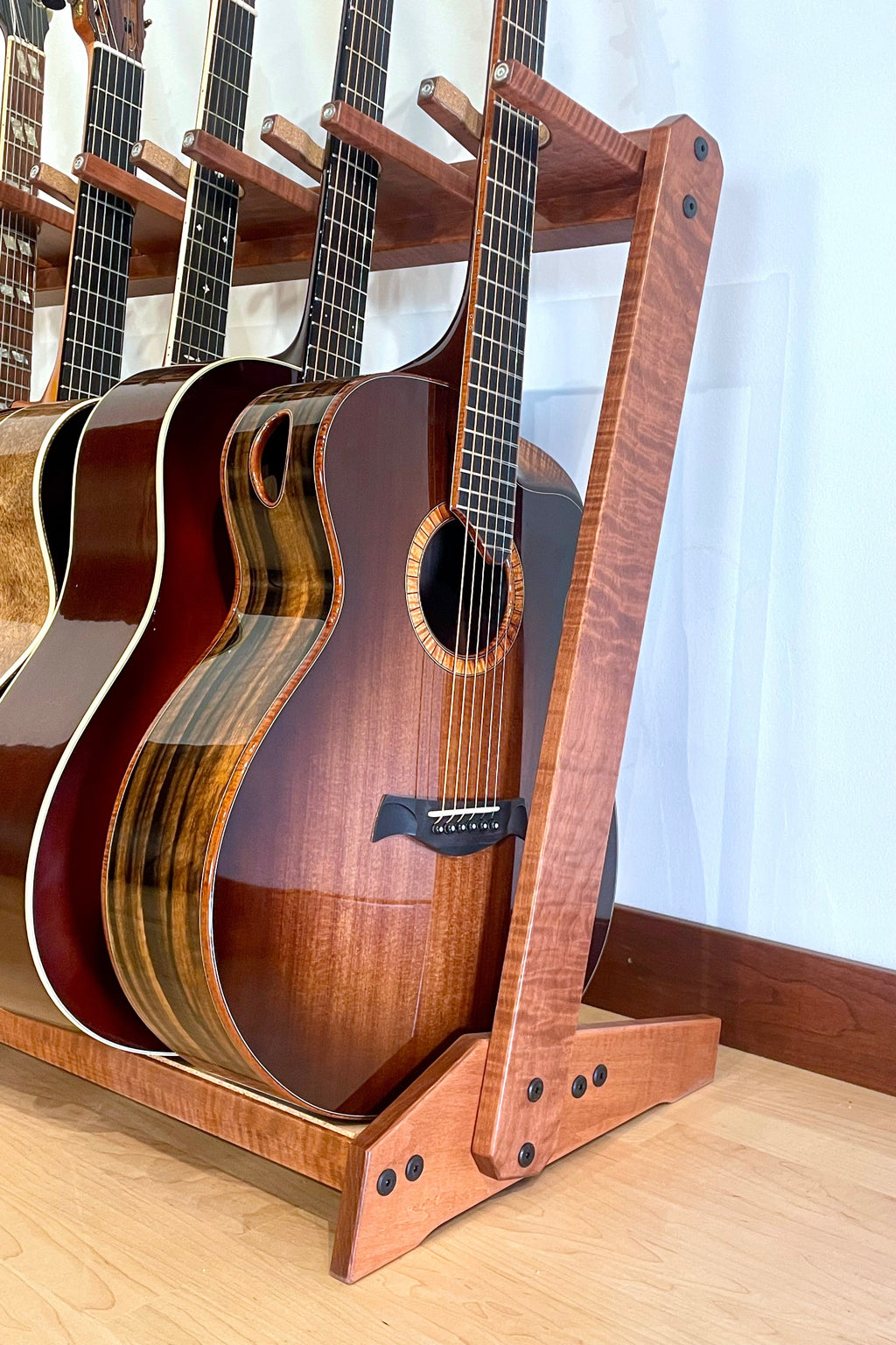 Traditional StringRack - Flamed Maple - Washington Acoustic Remedy Cases