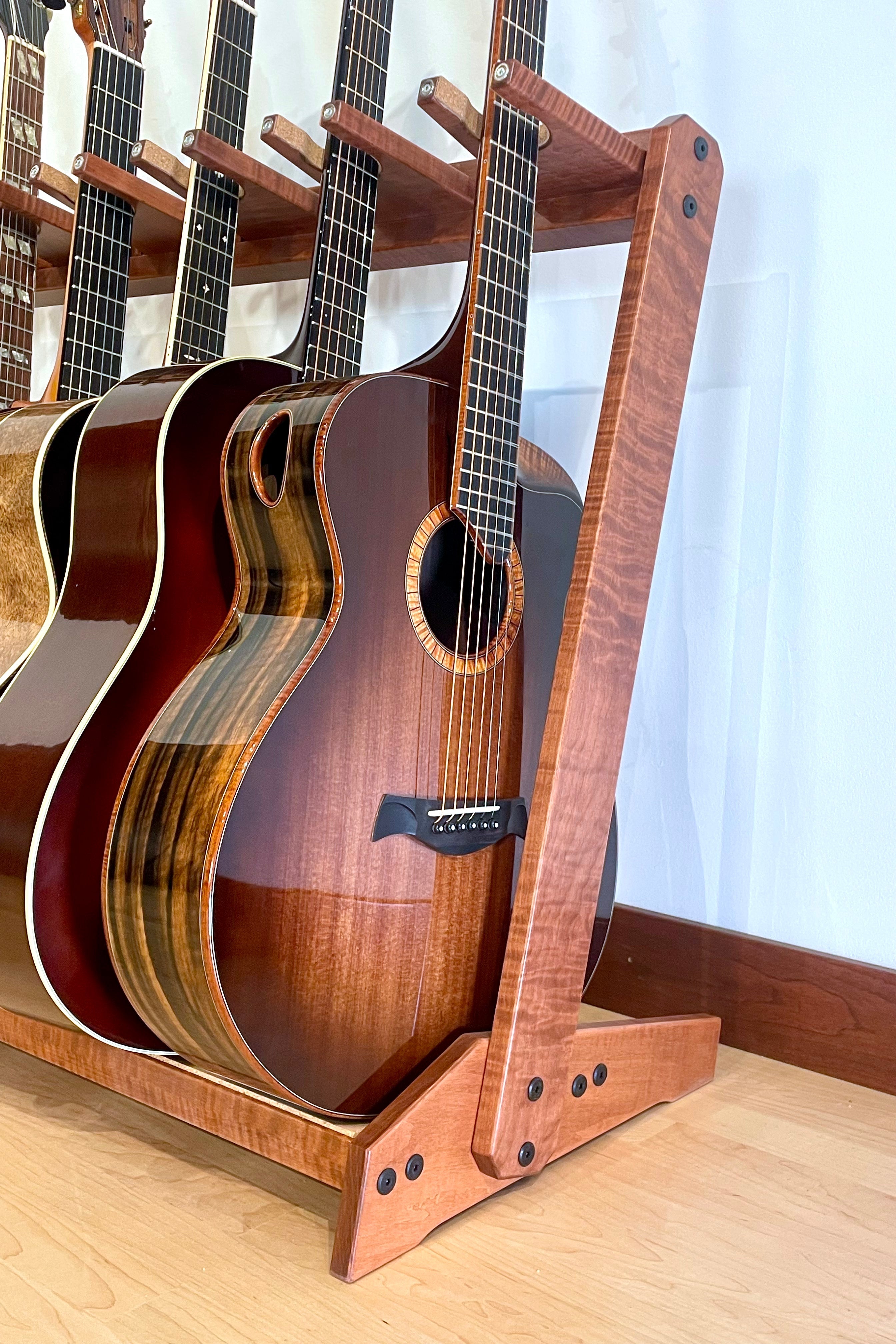 Traditional StringRack - Flamed Maple - Washington Acoustic Remedy Cases