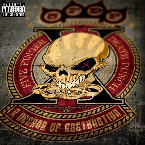 Five Finger Death Punch - A Decade Of Destruction (Vinyl LP) Pale Blue Dot Records