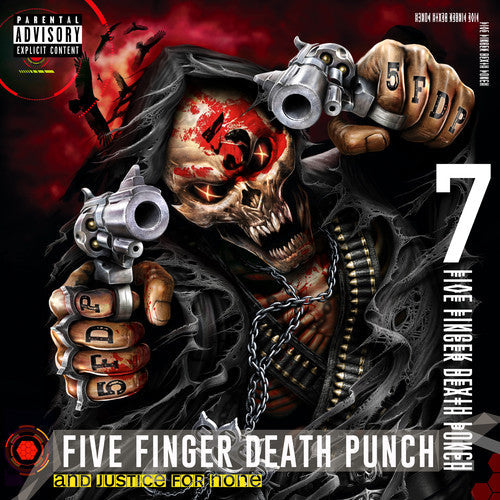 Five Finger Death Punch - And Justice For None (Vinyl LP) Pale Blue Dot Records