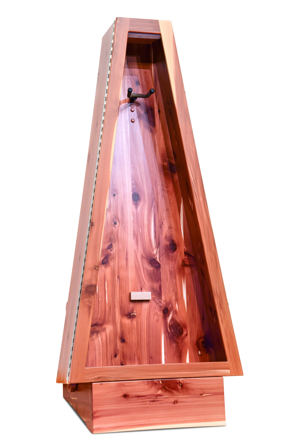 ClimaStand Triangle Humidor with Base - Cedar Acoustic Remedy Cases