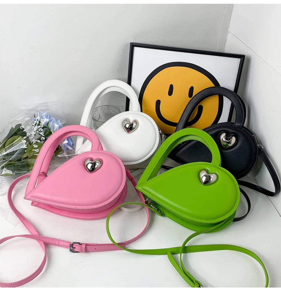 Heart shape women purse HOL stores