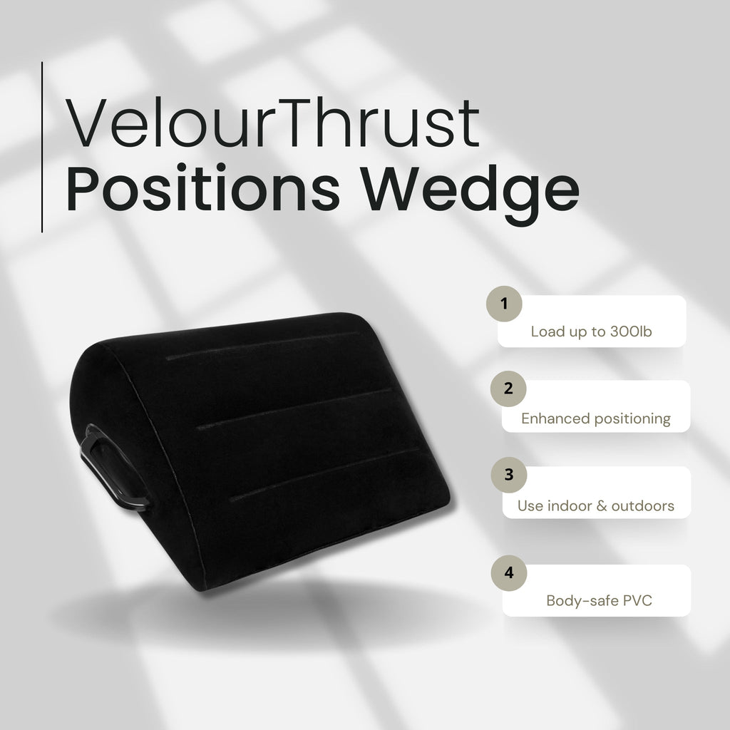 VelourThrust Inflatable Sex Positions Wedge After Dark USA