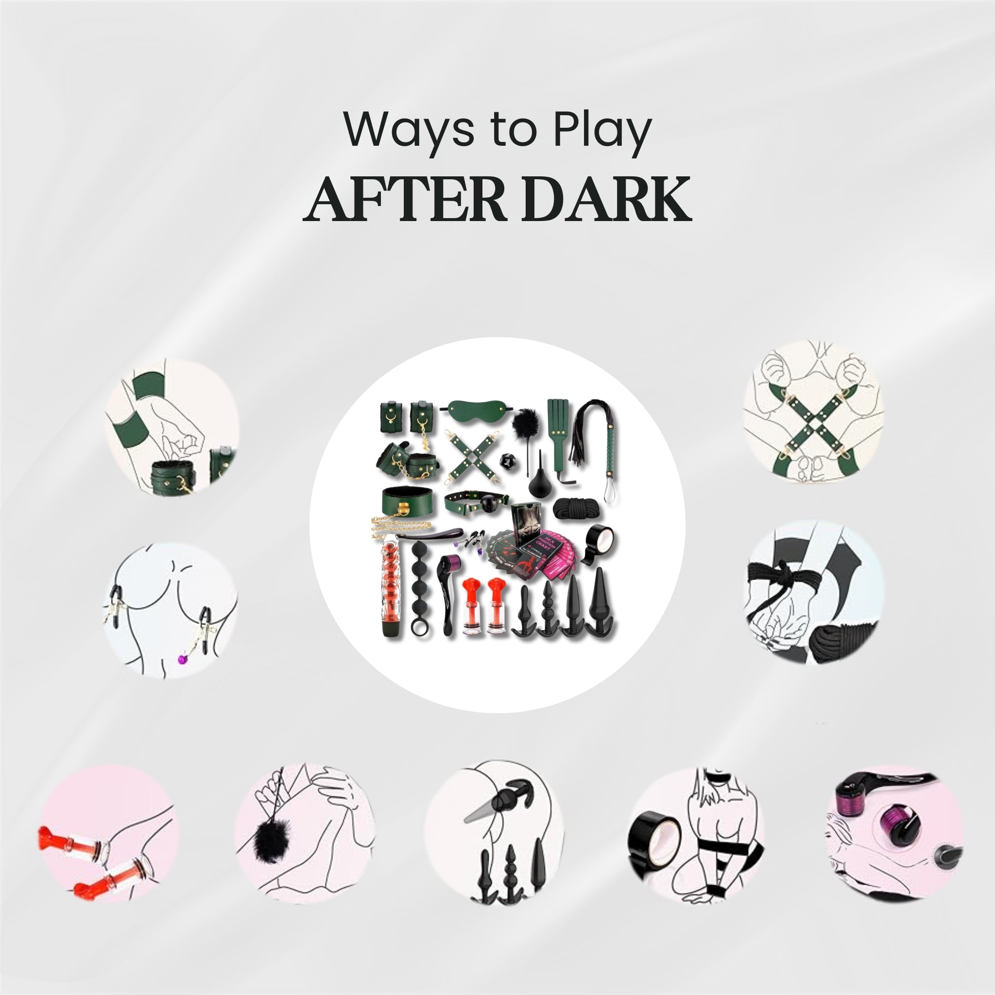 PassionPlay Premium BDSM Play Kit After Dark USA