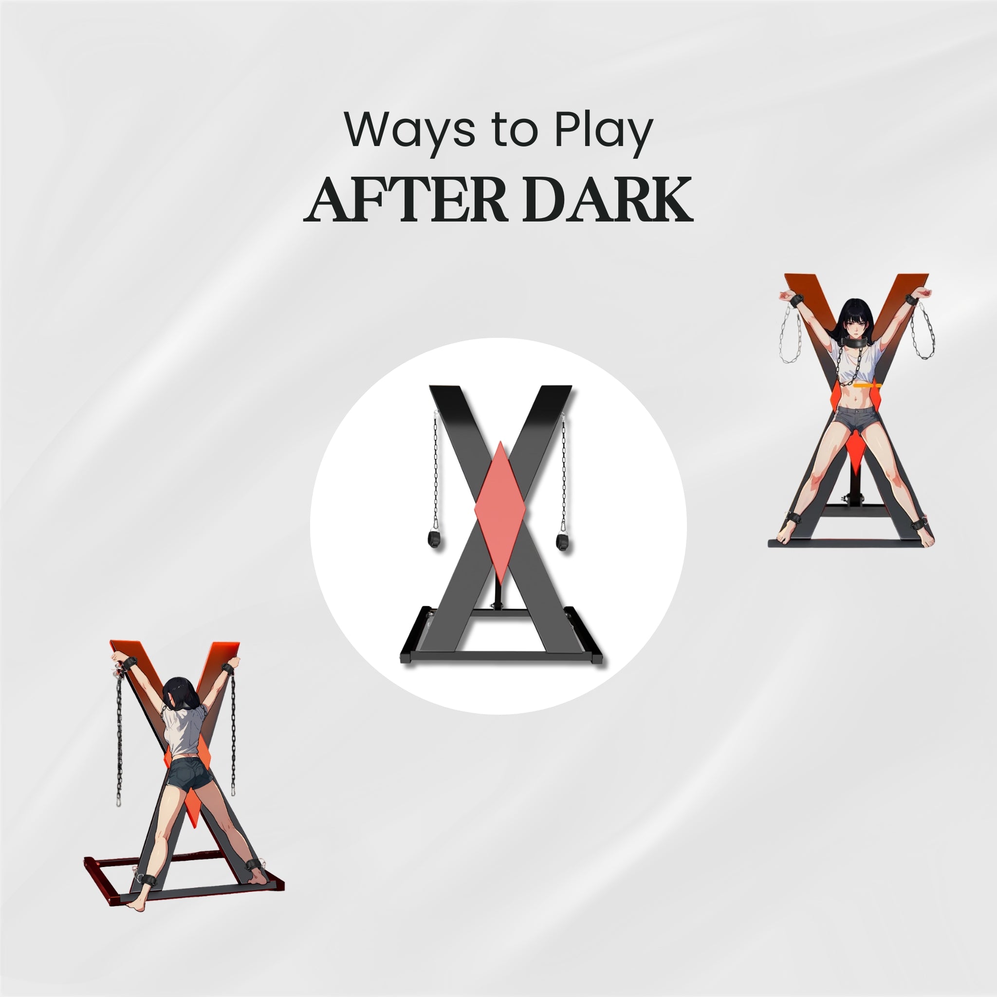 MoonBind Premium X-Frame Bondage Kit After Dark USA