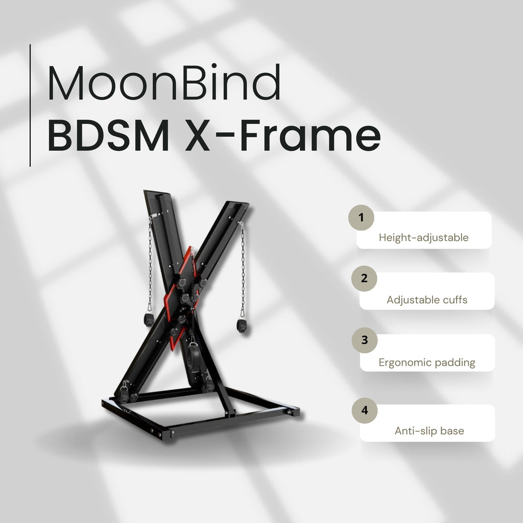 MoonBind Premium X-Frame Bondage Kit After Dark USA