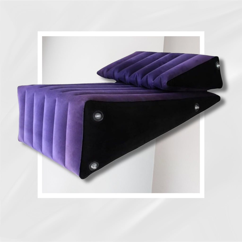 NightRise Duo Inflatable Sex Sofa with Handcuffs (2-Piece Set) After Dark USA