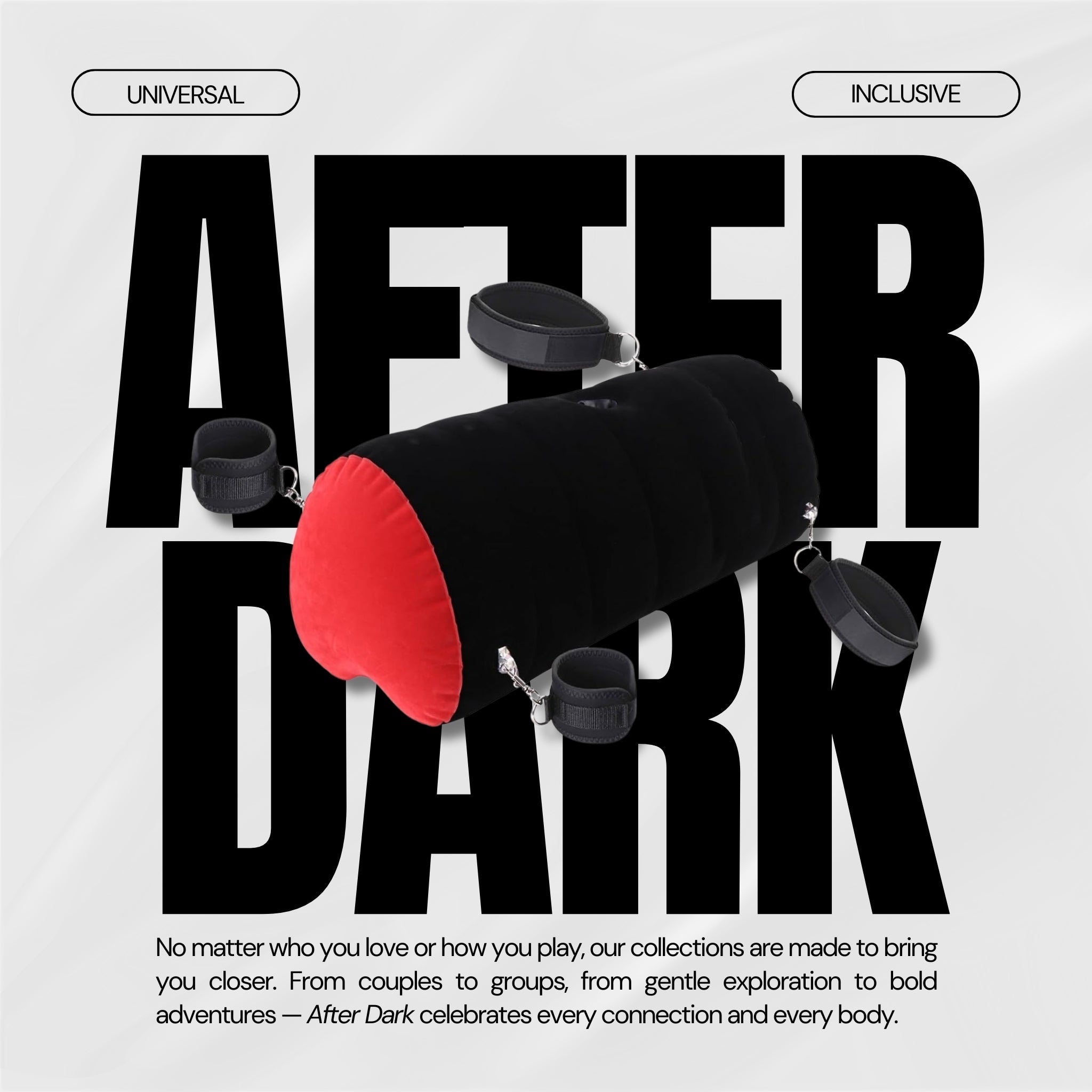 MidnightHeart Inflatable Sex Pillow Dildo Mount After Dark USA