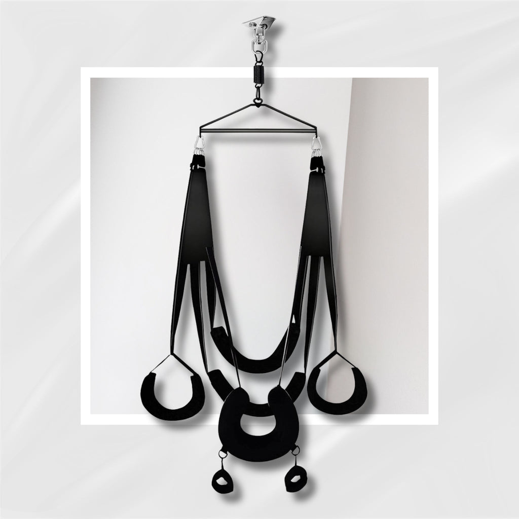 MidnightEclipse 360° Spinning Ceiling-Mounted Sex Swing After Dark USA