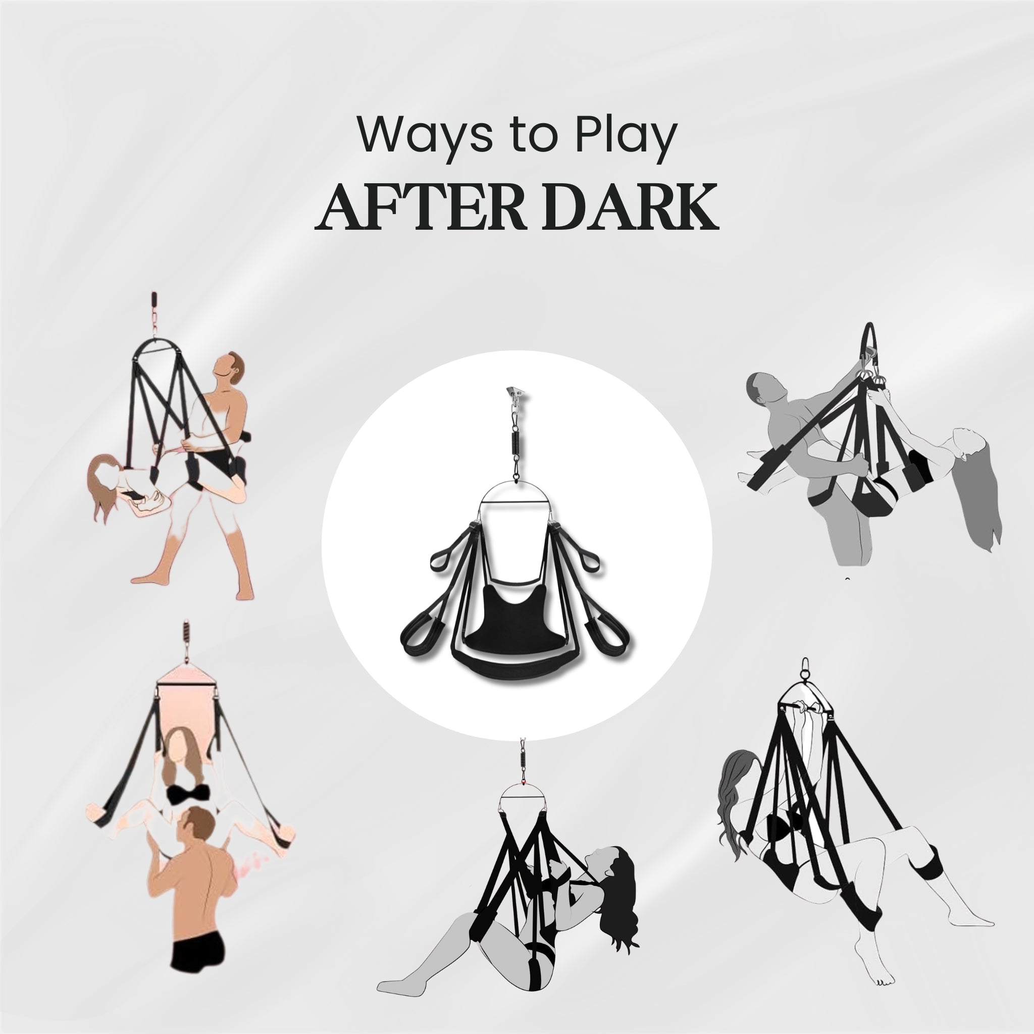 TwilightOrbit 360° Adjustable Sex Swing After Dark USA