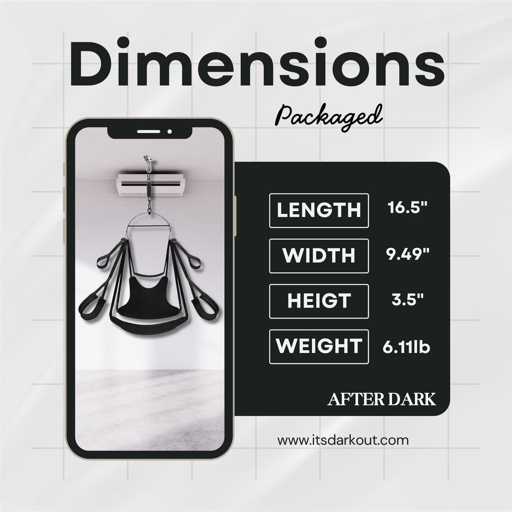 TwilightOrbit 360° Adjustable Sex Swing After Dark USA