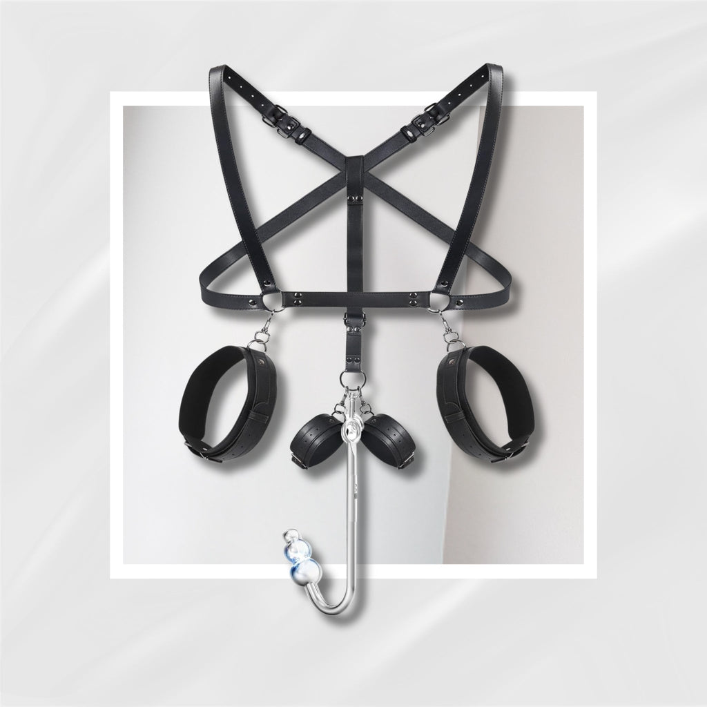 TwilightPulse Bondage Restraints Hook Set After Dark USA