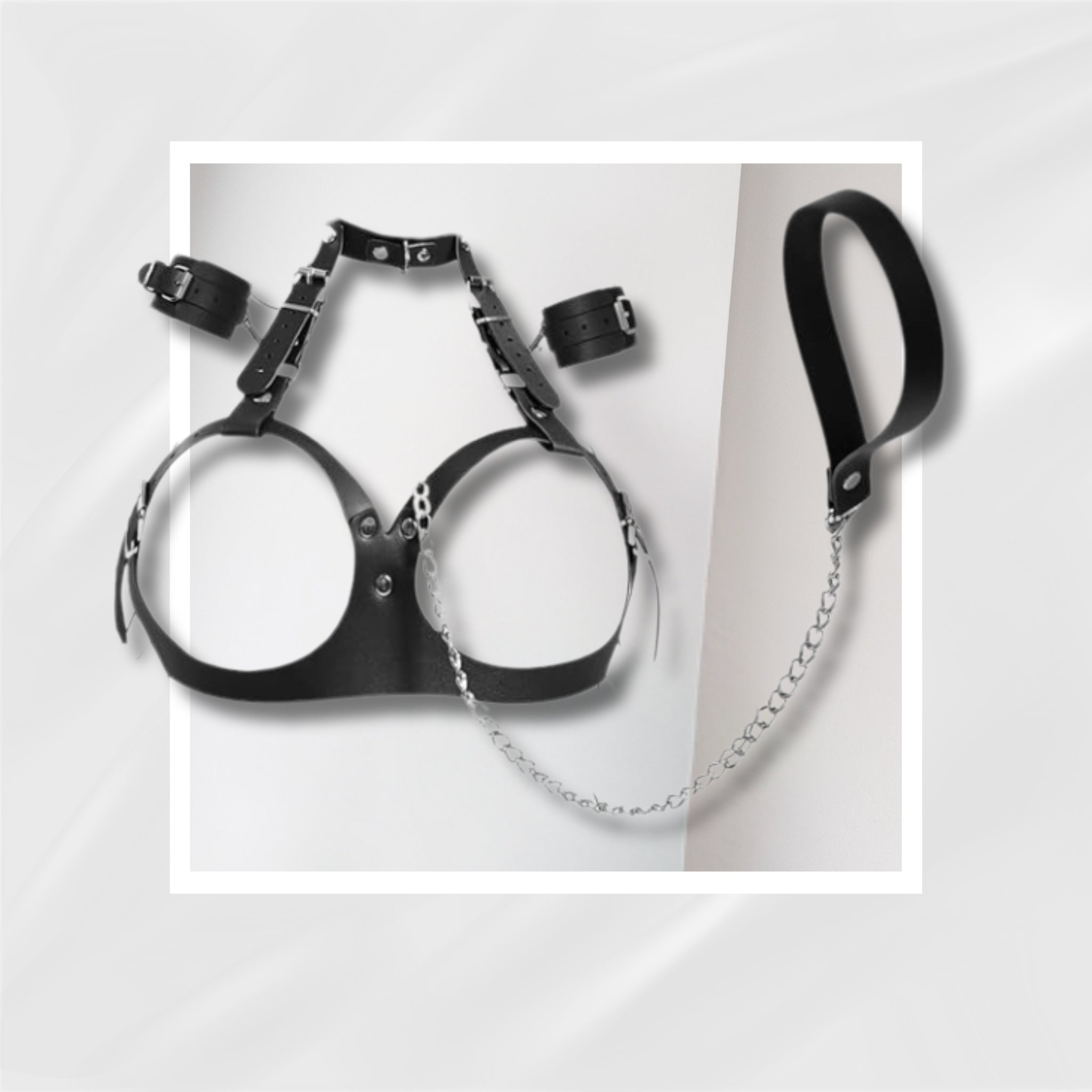 TwilightBind Breast Harness BDSM Restraint Set After Dark USA