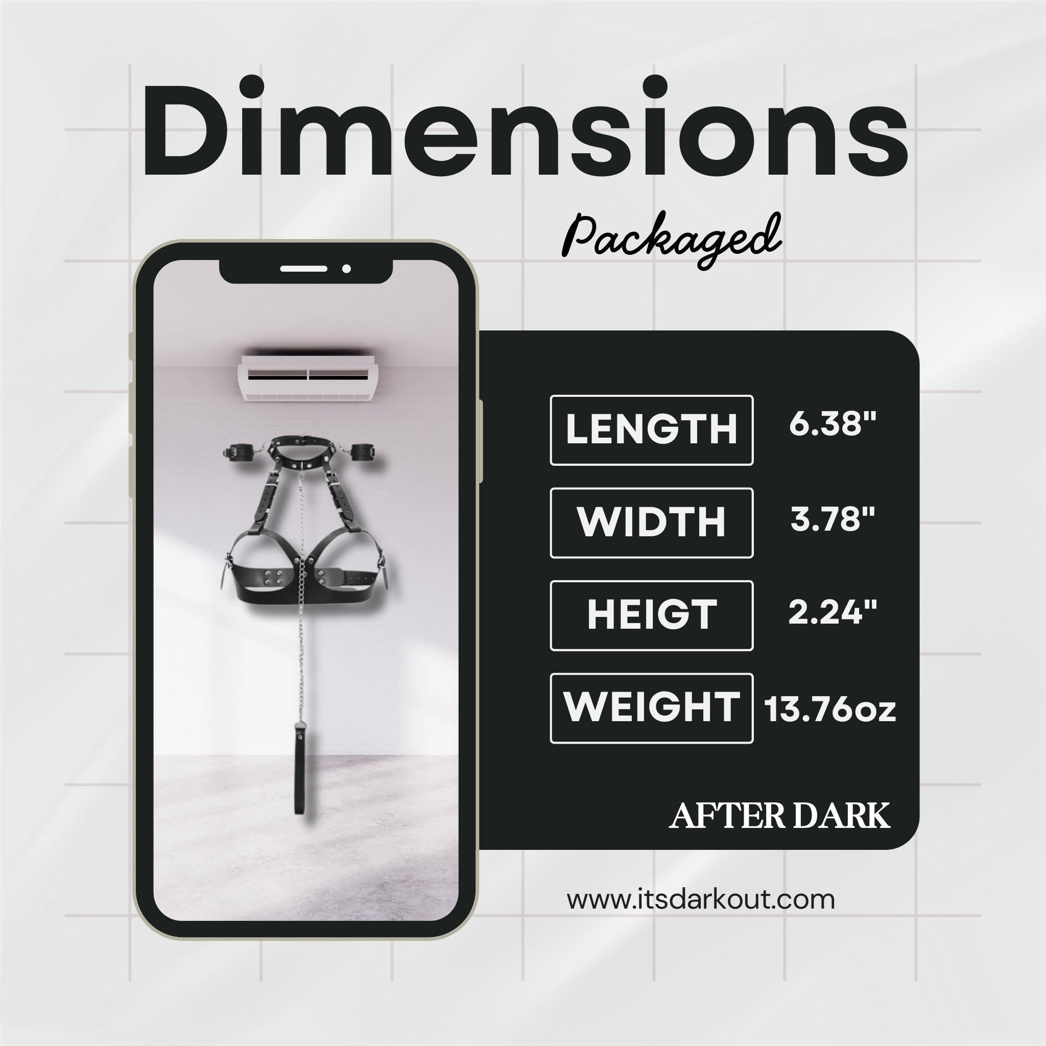 TwilightBind Breast Harness BDSM Restraint Set After Dark USA