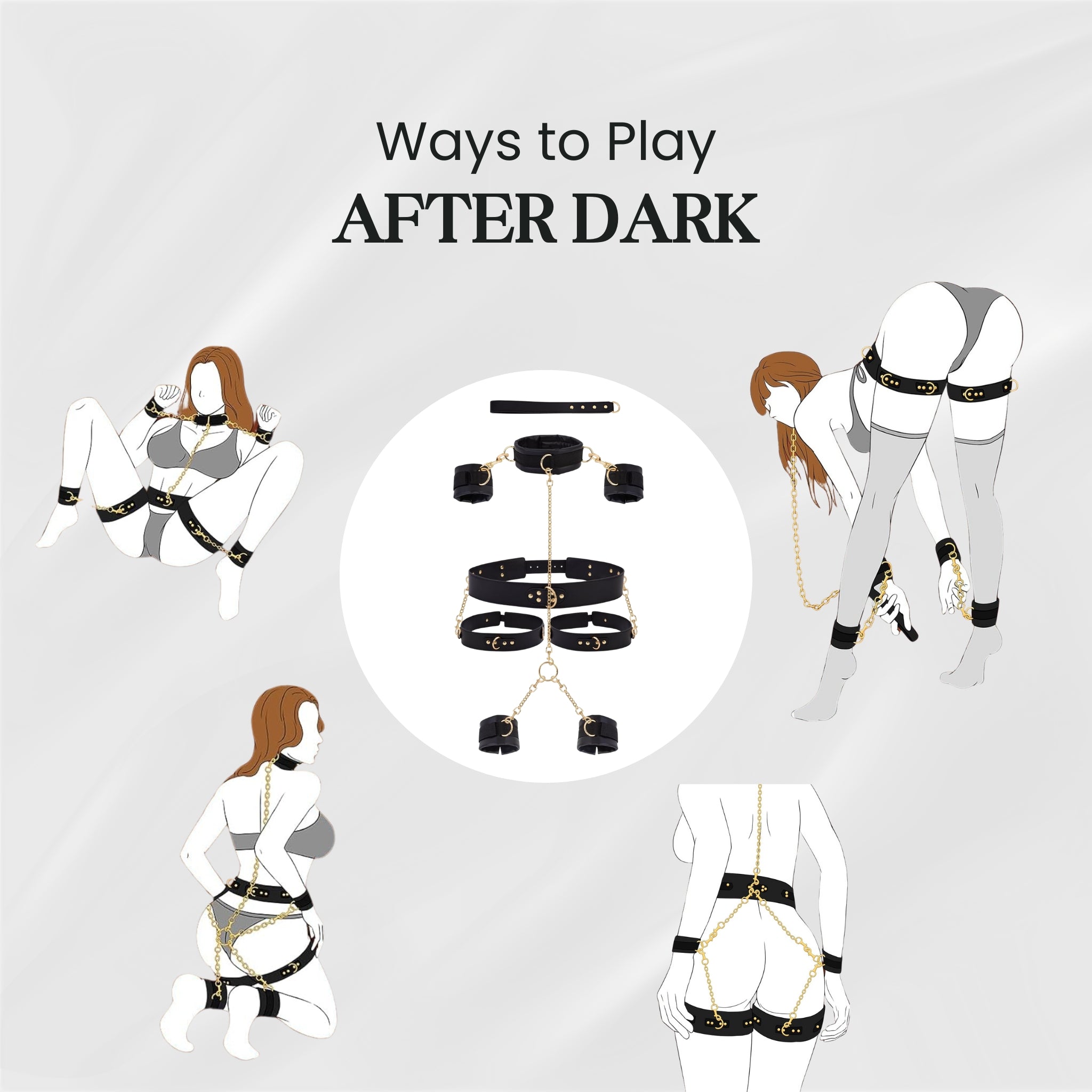 MidnightFusion Comprehensive Restraints Kit After Dark USA