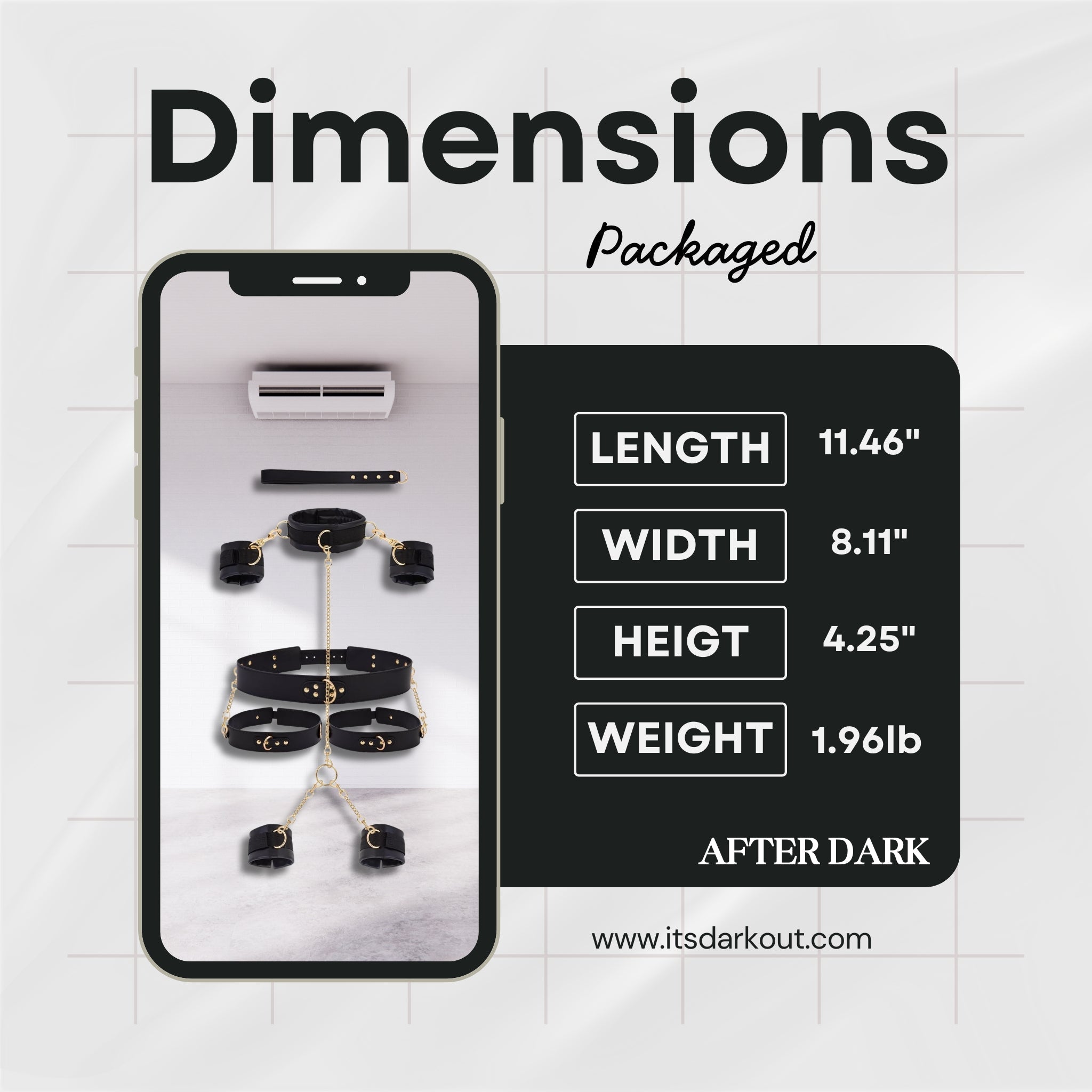 MidnightFusion Comprehensive Restraints Kit After Dark USA