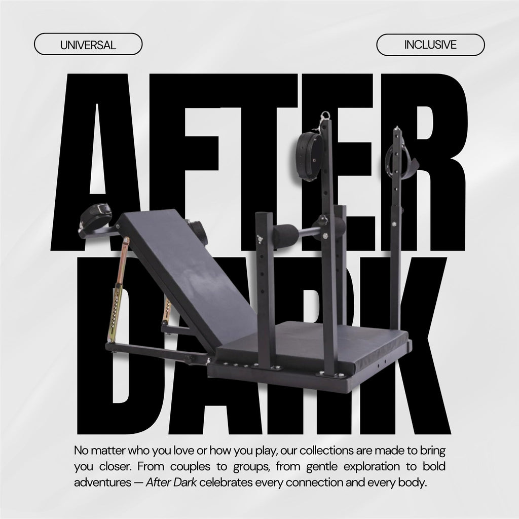 MidnightBound Adjustable Bondage Bench After Dark USA