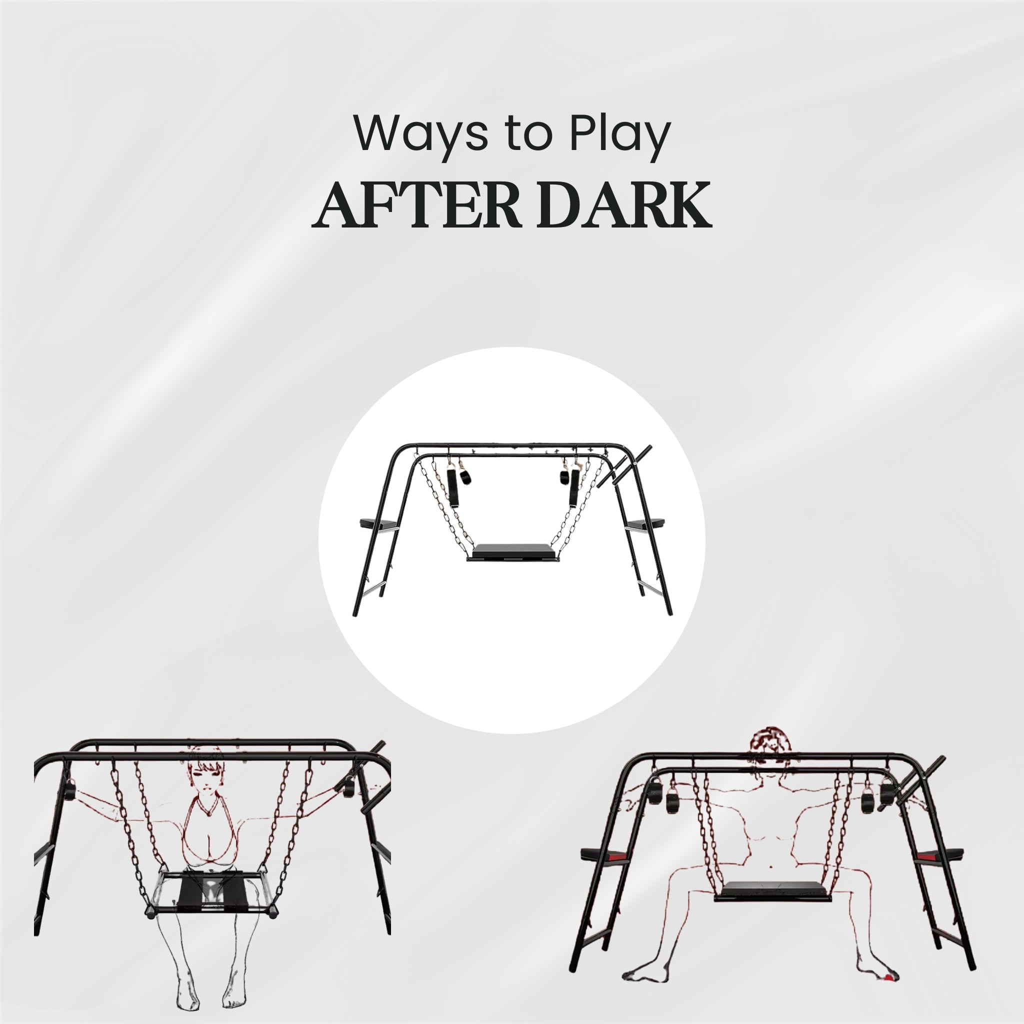 ShadowForge Freestanding BDSM Restraint Platform After Dark USA