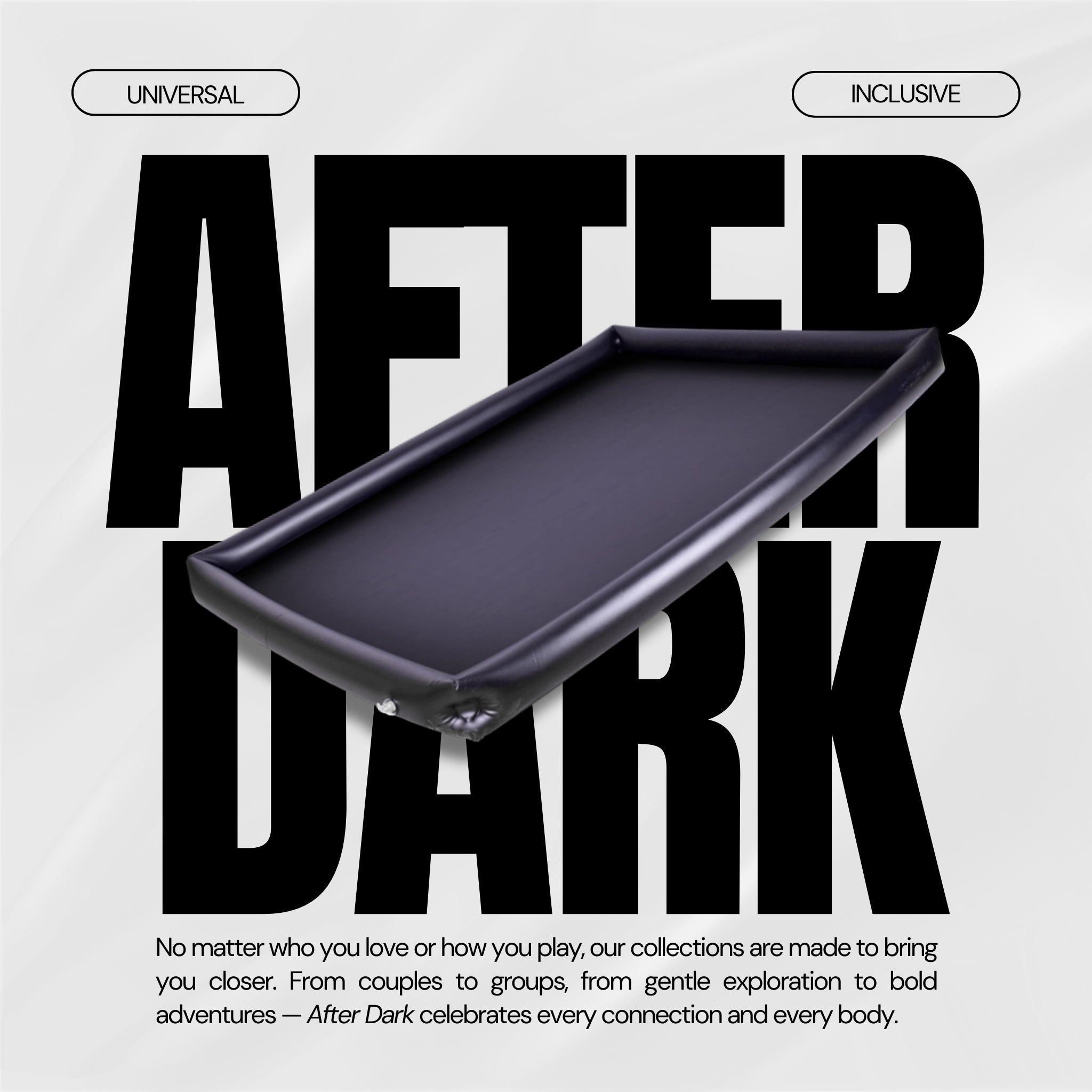 AquaLuxe Inflatable Waterproof Sex Massage Mattress After Dark USA