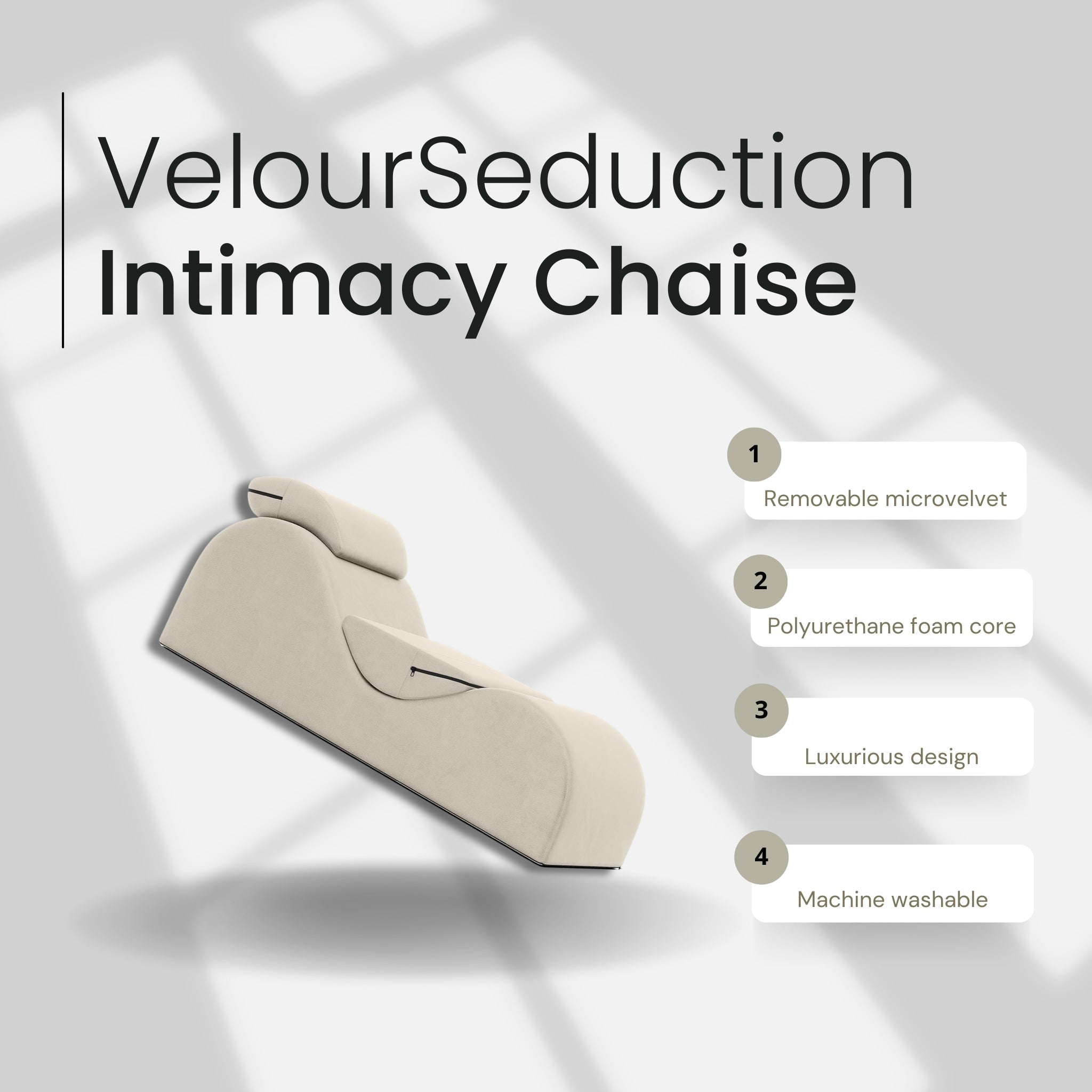 VelourSeduction Lounge – Erotic Sex Chaise Chair After Dark USA