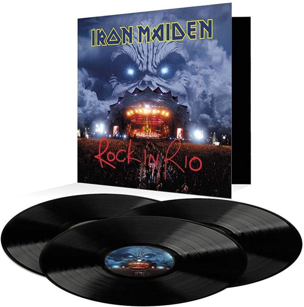 Iron Maiden - Rock In Rio (Uk) [LP] Pale Blue Dot Records