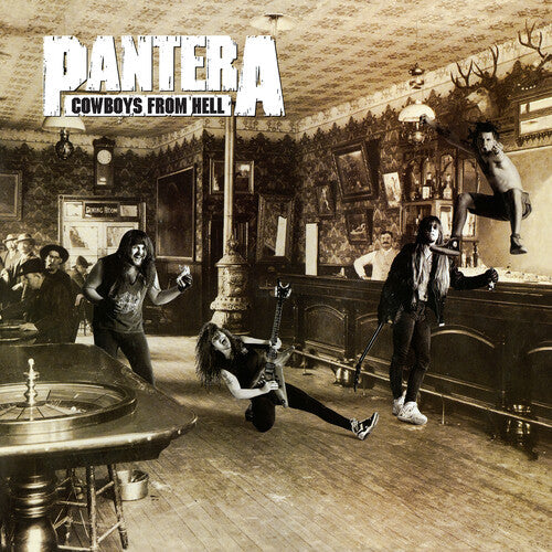 Pantera - Cowboys From Hell (Limited Edition White & Whiskey Brown Marble Colored Vinyl) Pale Blue Dot Records