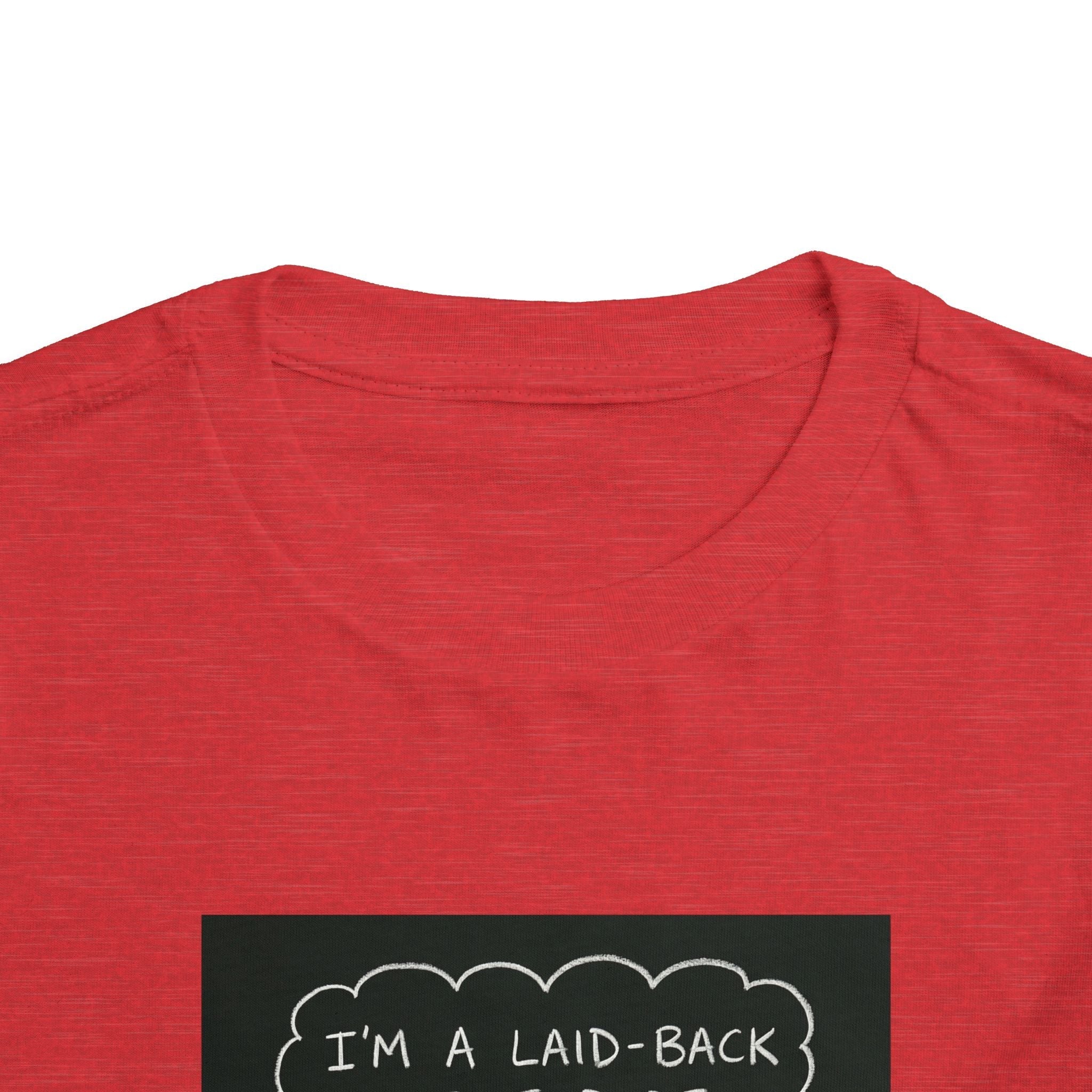 I’m Laid Back Toddler Short Sleeve Tee The Vibez Shop
