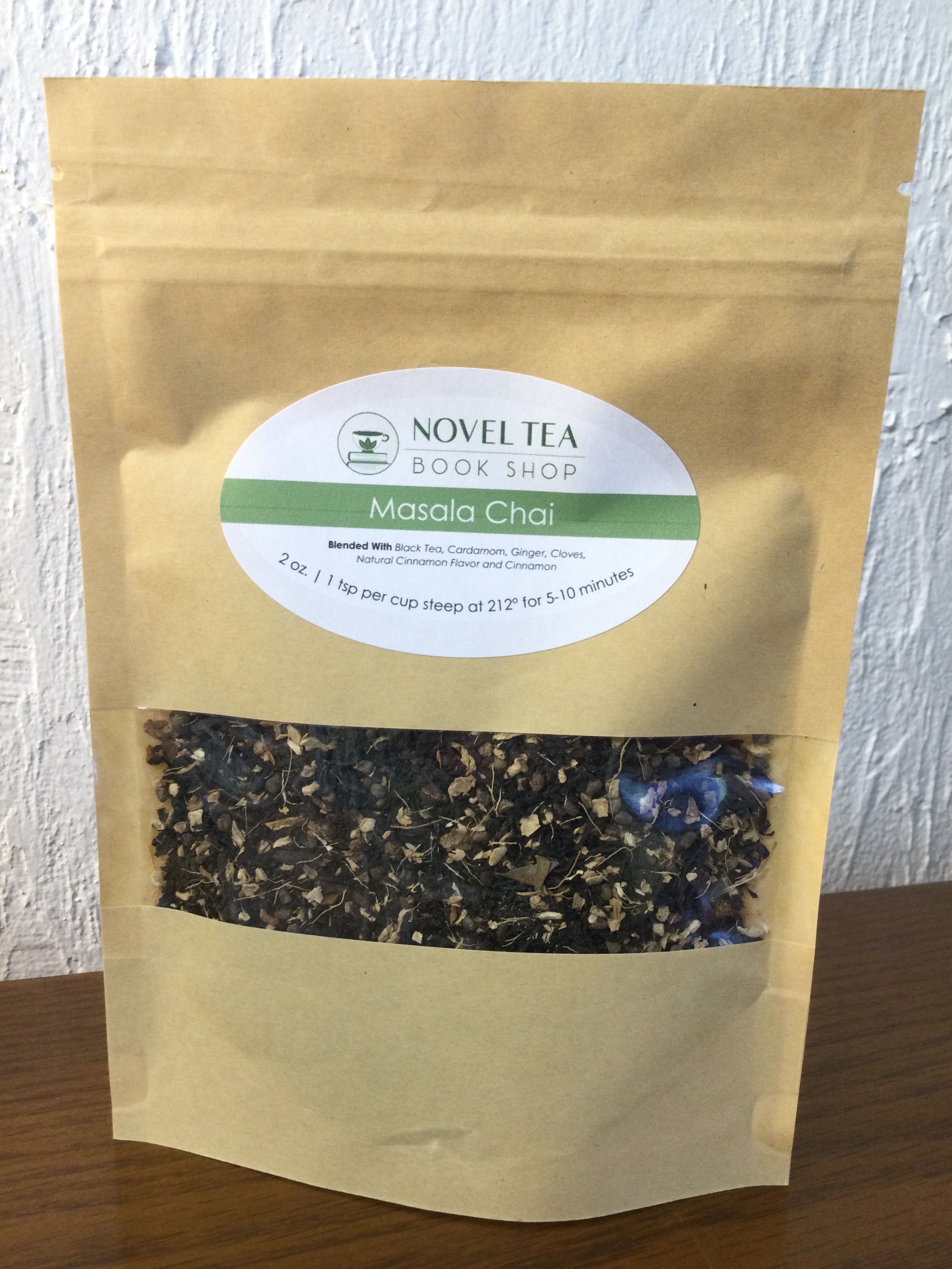 Masala Chai Loose Leaf Tea Novel Tea Book Shop