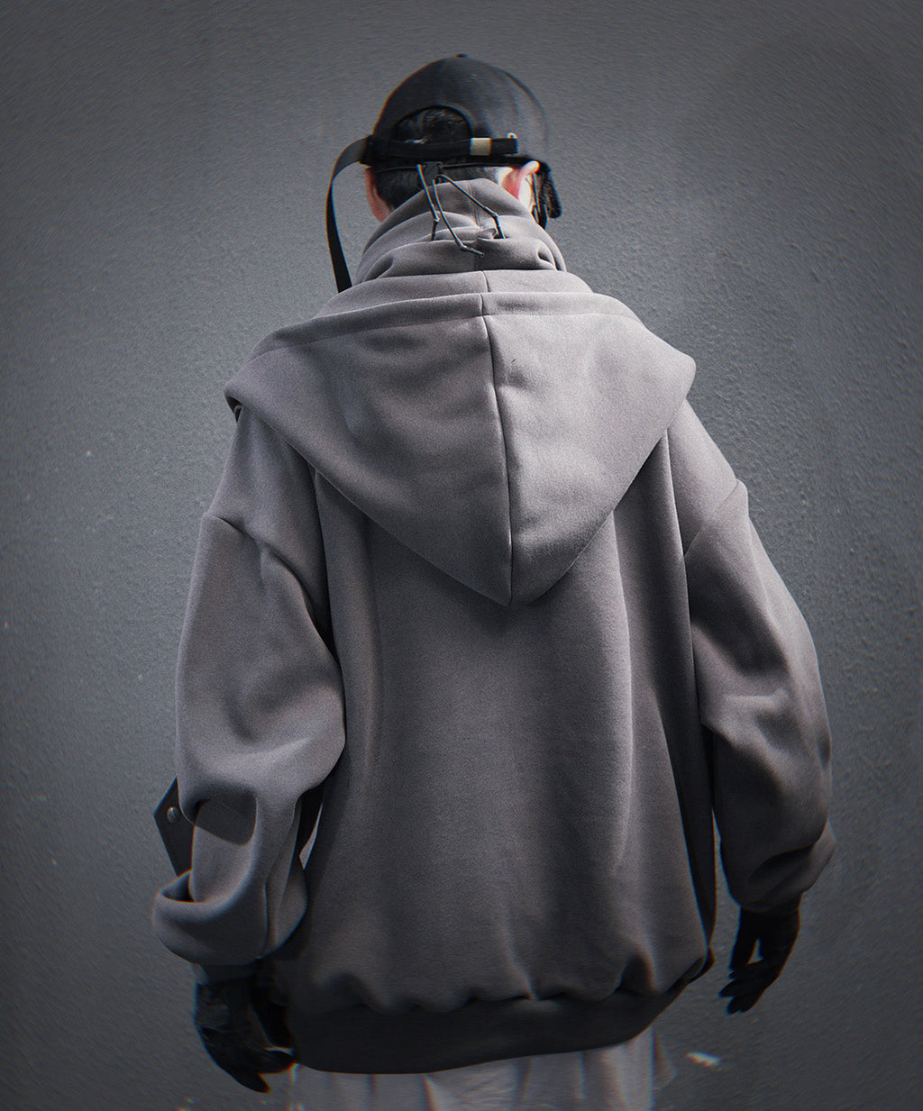 HiH57 Grey Assassin Hoodie Niepce