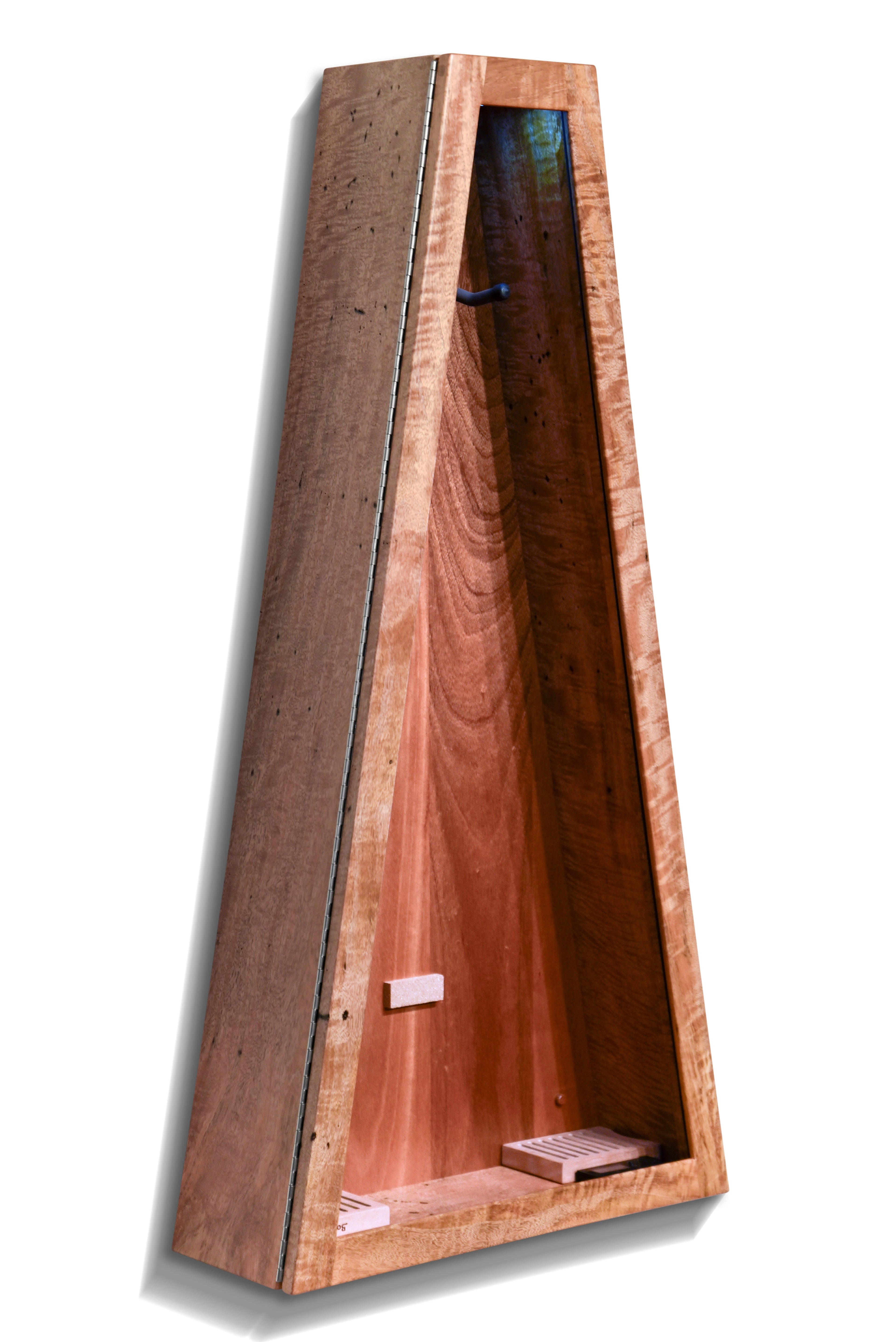 ClimaCase Triangle Humidor - Curly Mango Acoustic Remedy Cases