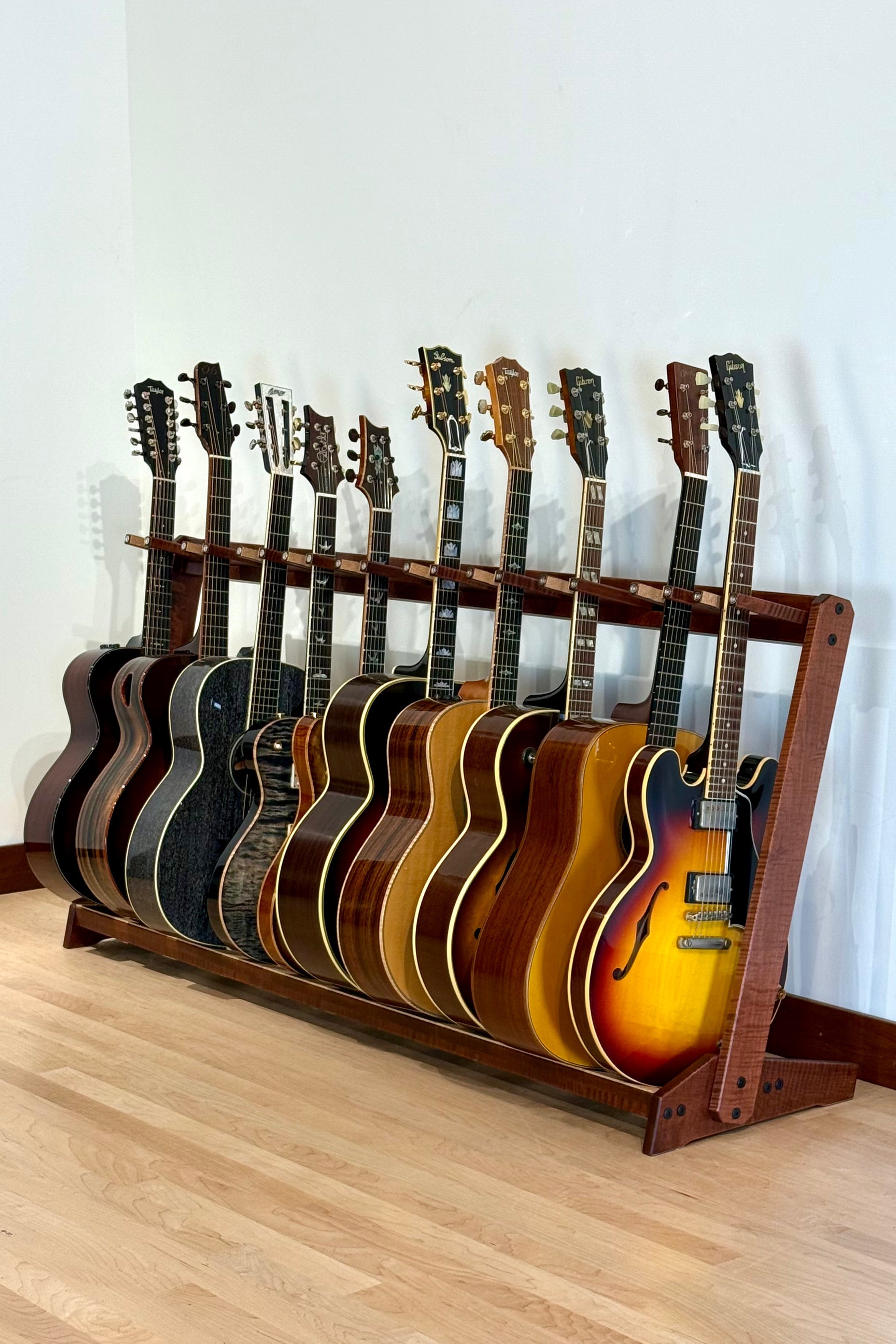 Grand StringRack - Flamed Maple - Acres Acoustic Remedy Cases